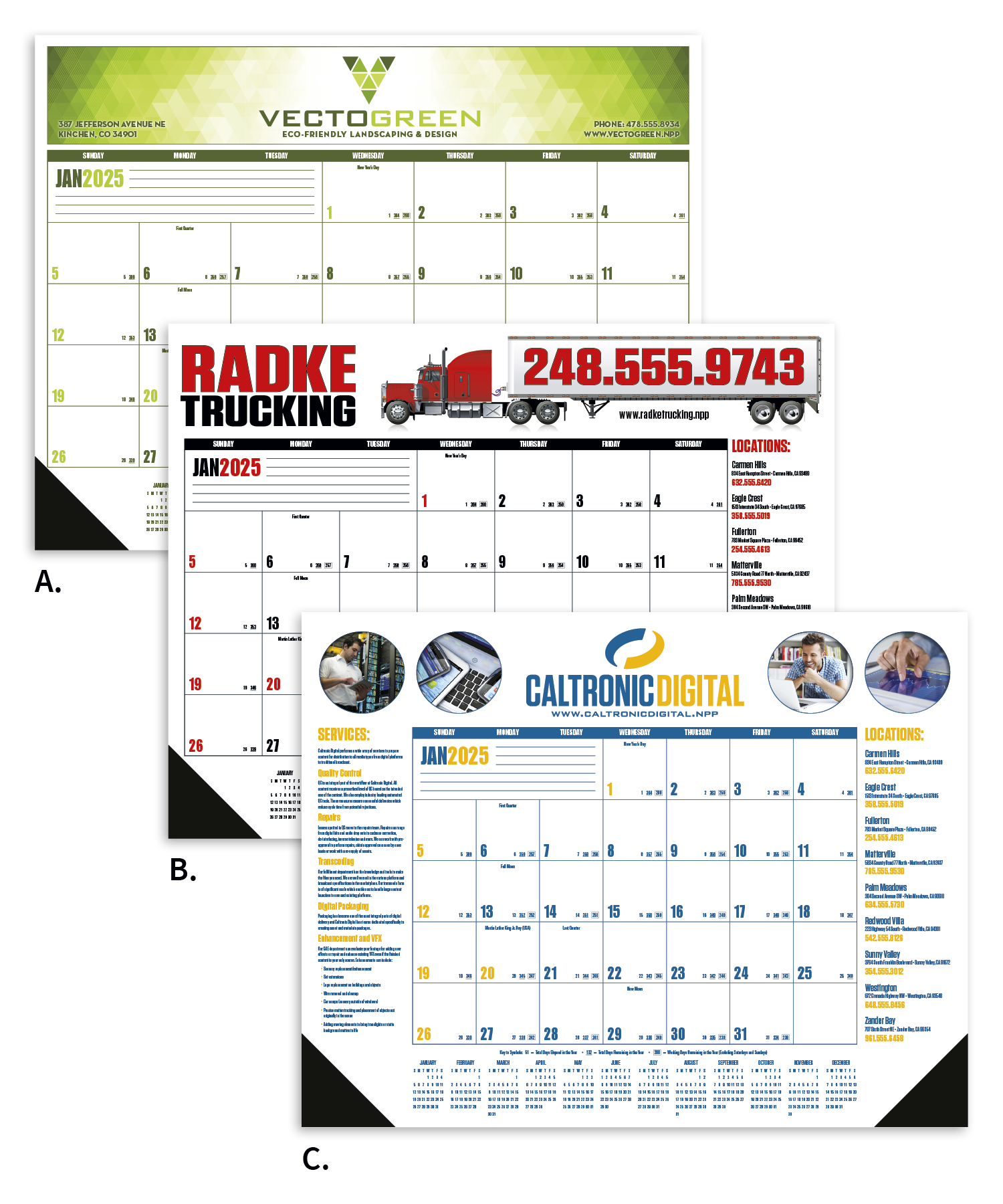 Good Value™ Multi-Color Desk Pad 5