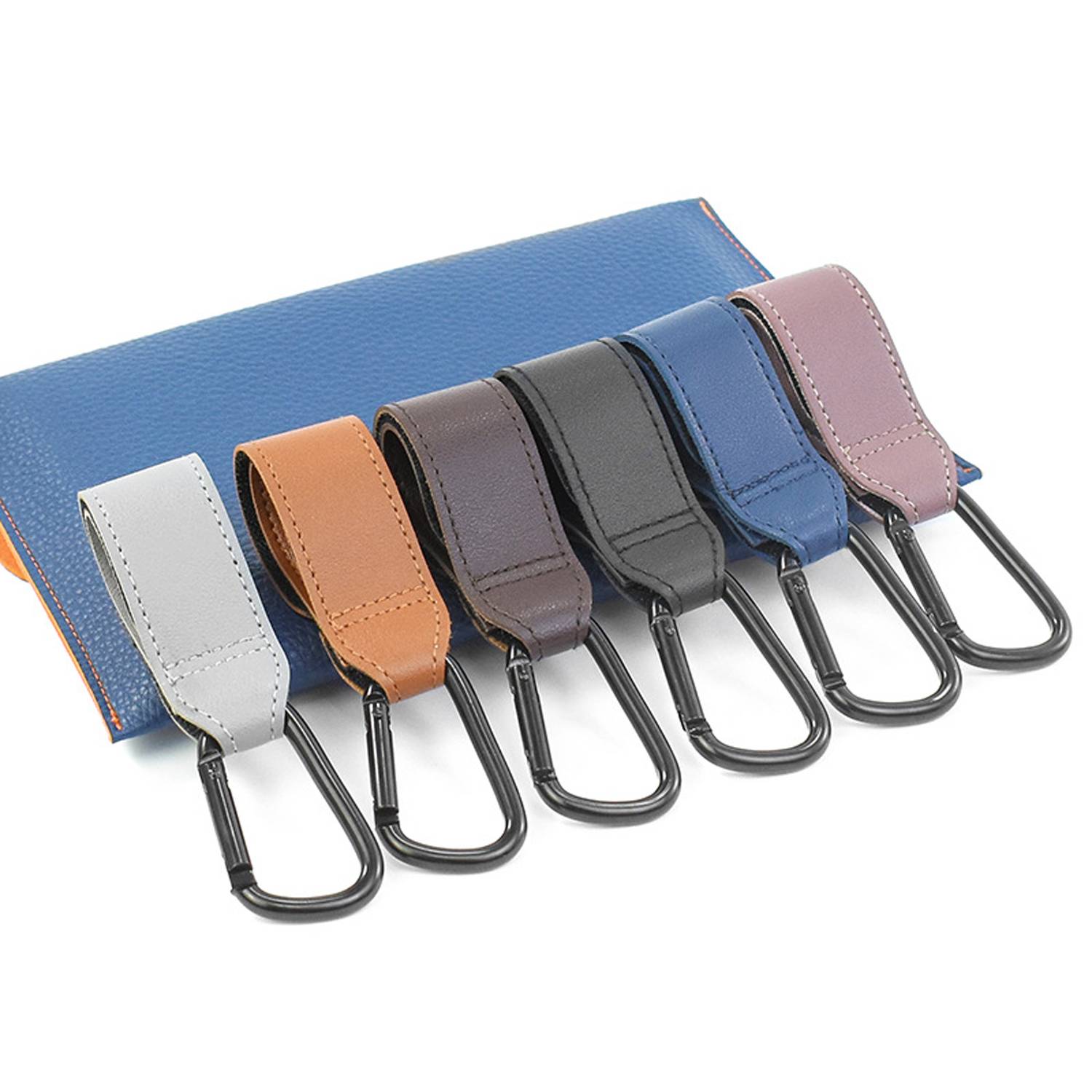 Multi Functional Leather Aluminum Alloy Cart Hook 2