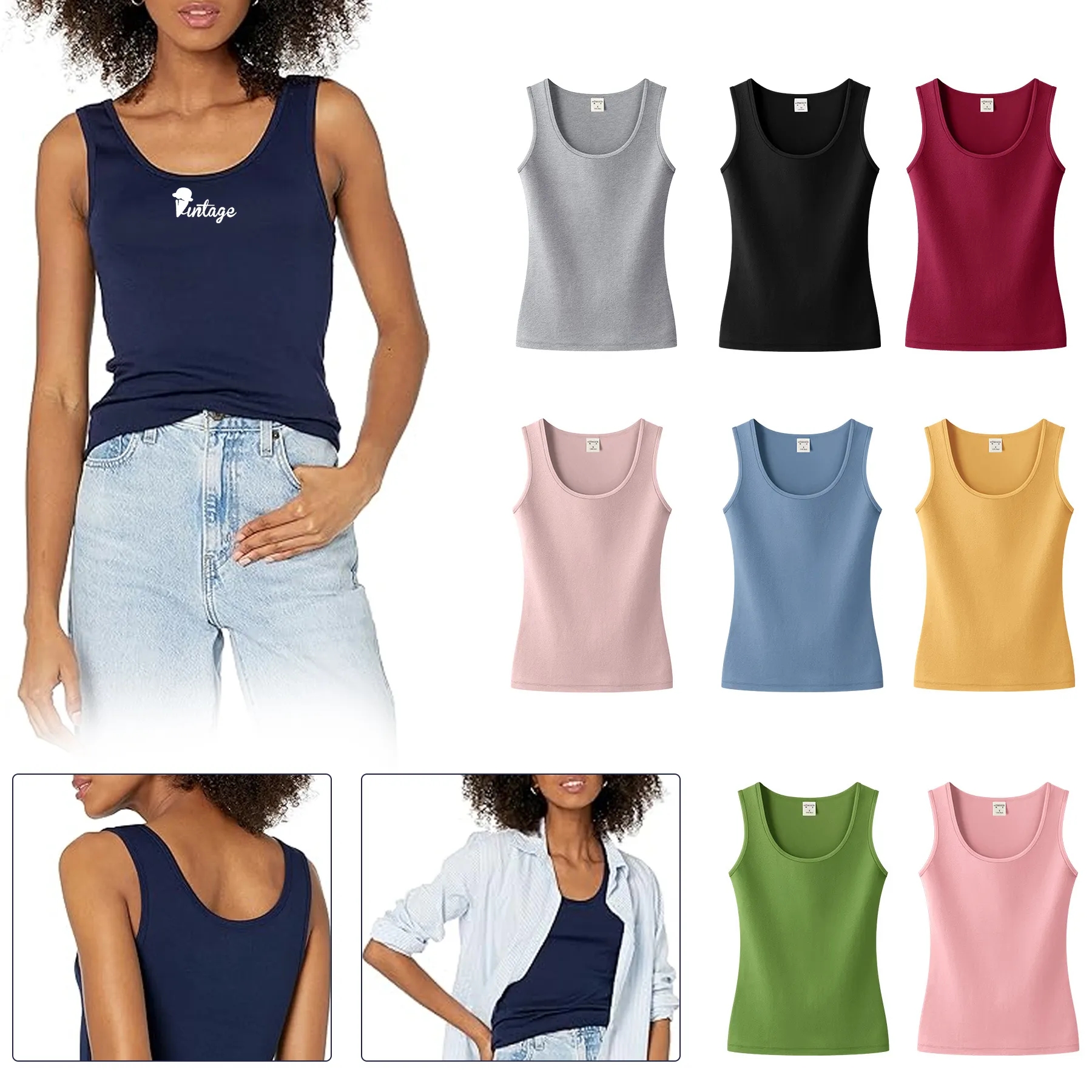 Women's Slim-Fit Tank 1