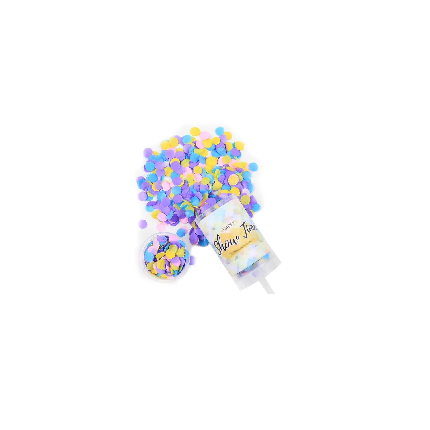 Push Pop Confetti Poppers Cannon 2