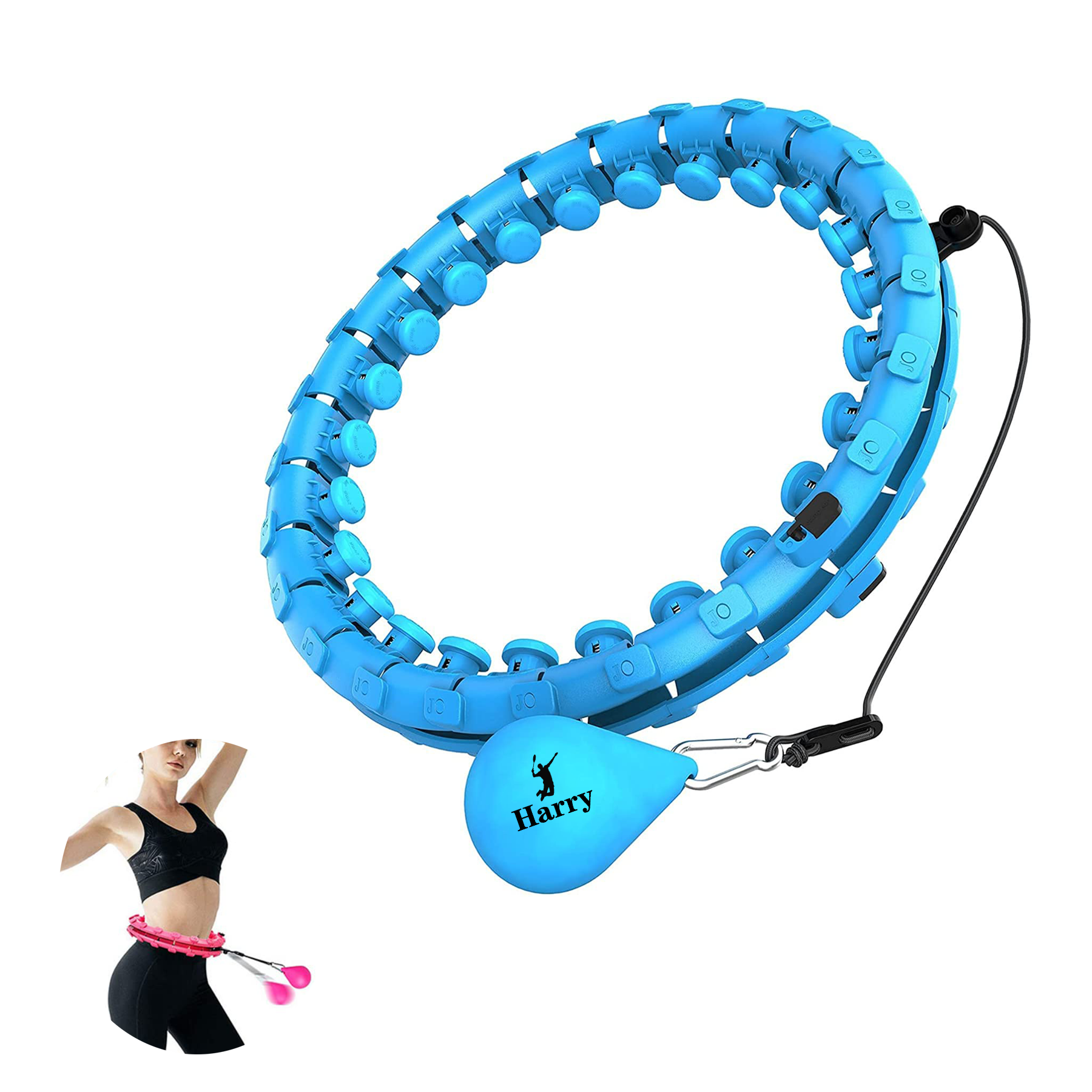 Smart Weighted Hula Hoop for Men and Women 3