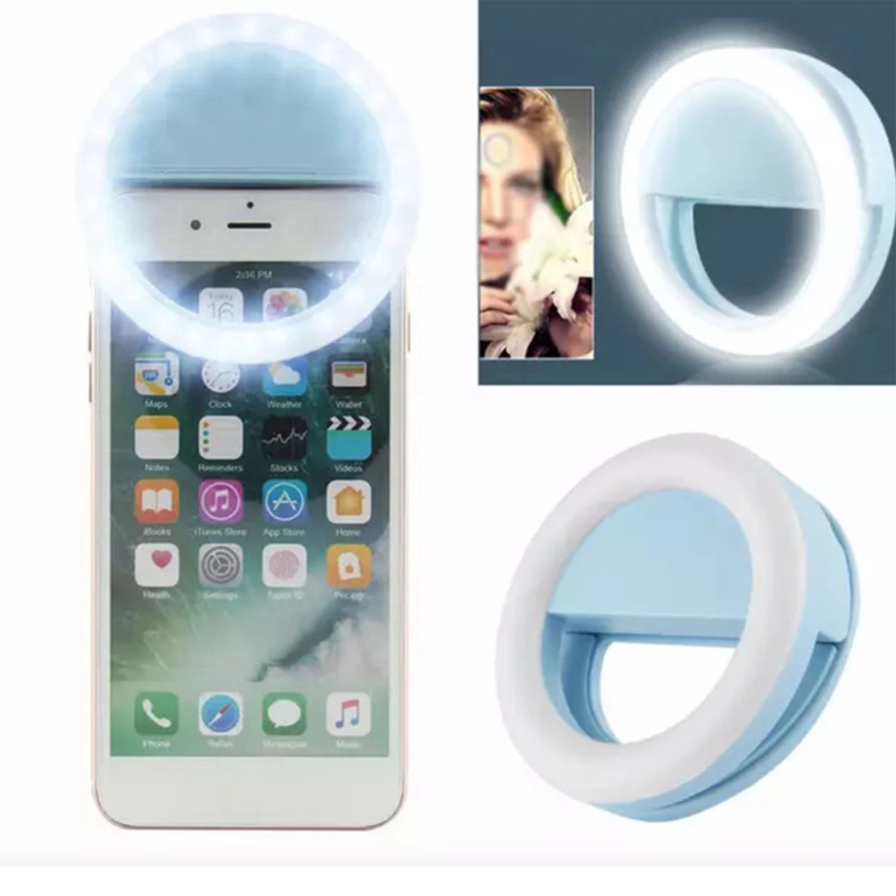 Portable Clip-on Selfie Fill Light For Phone 3