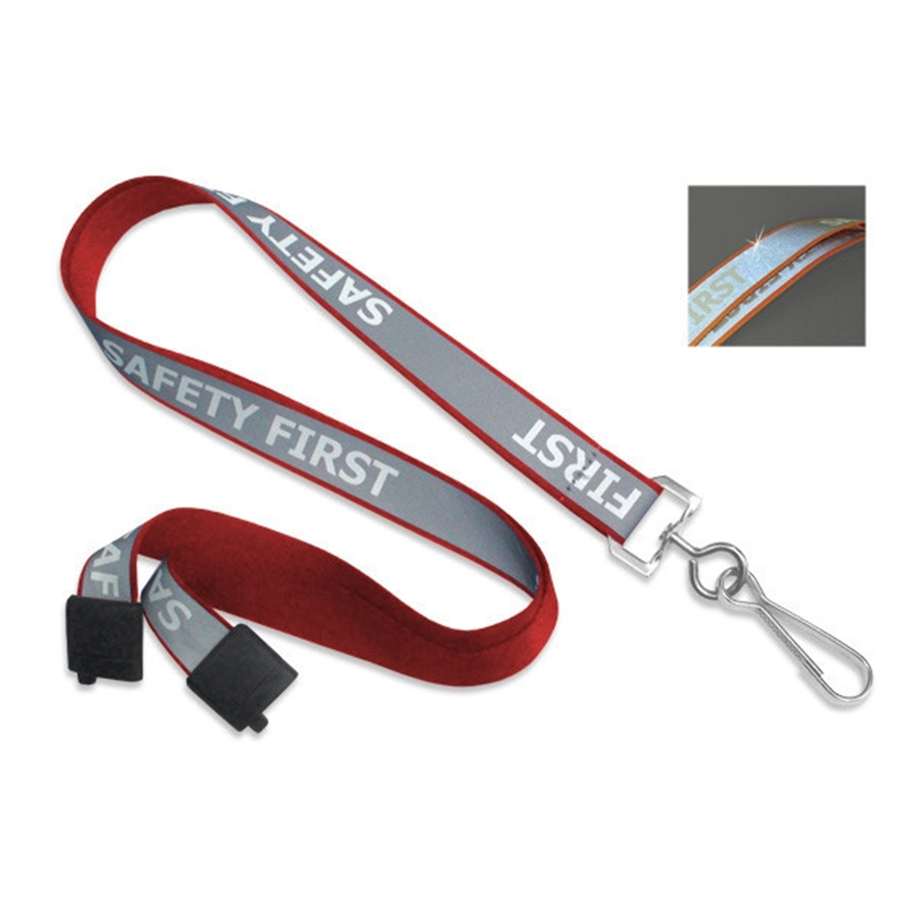 Custom Safety Reflective Lanyard 1