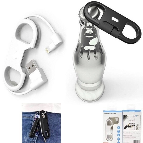 USB Charge Sync Cable with Bottle Opener 2
