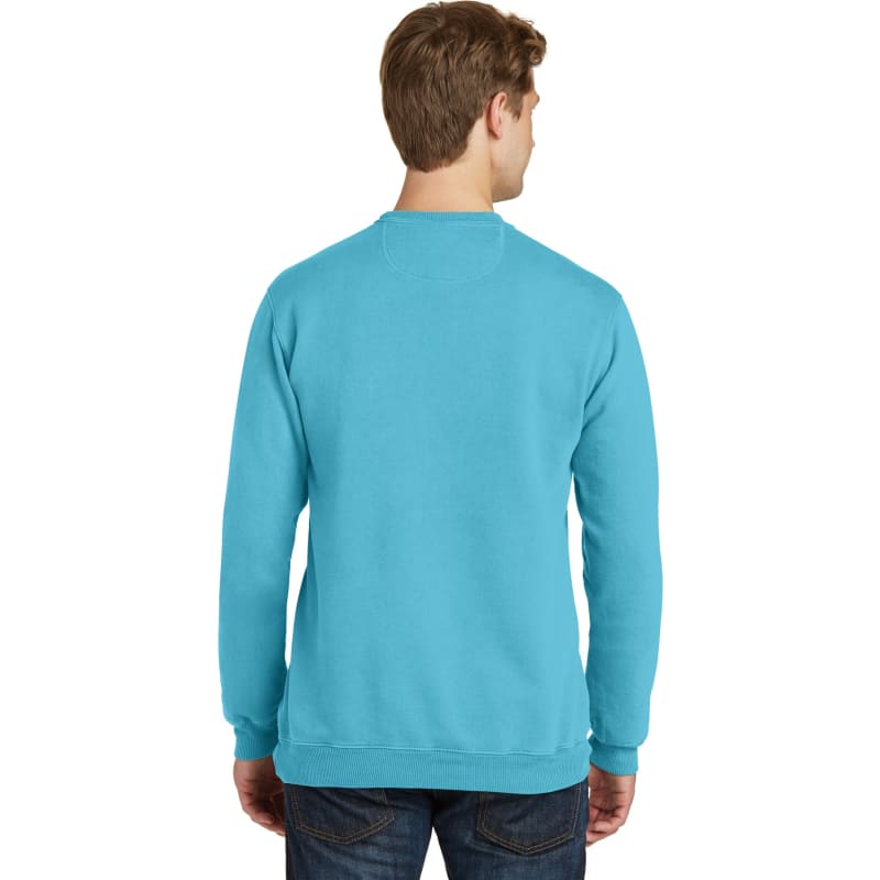 Port & Company Beach Wash Garment-Dyed Crewneck Sweatshirt, custom hoodie or sweatshirt with logo imprint 54