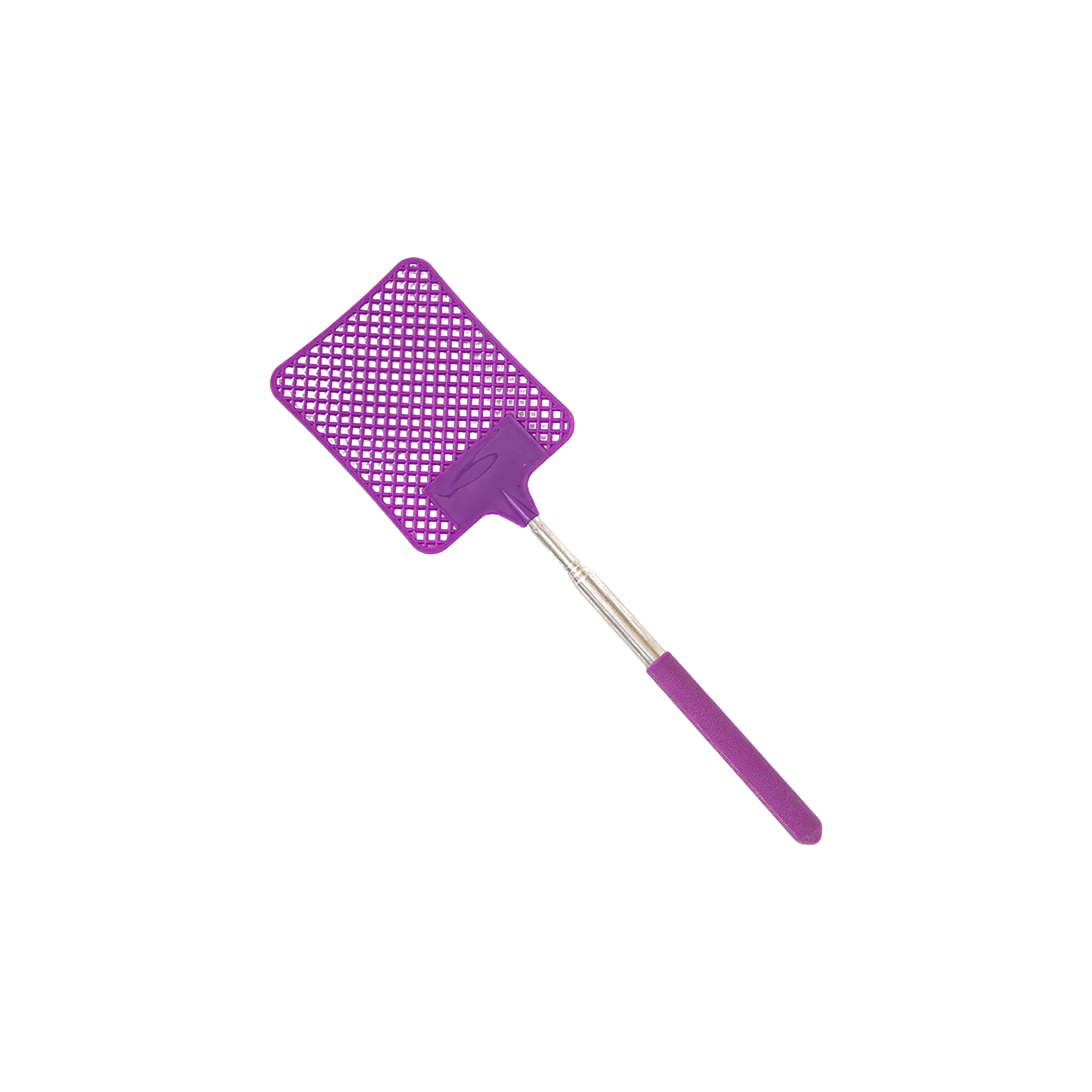 Retractable Fly Swatter With Telescopic Handle 17.8" x 2.8" 7