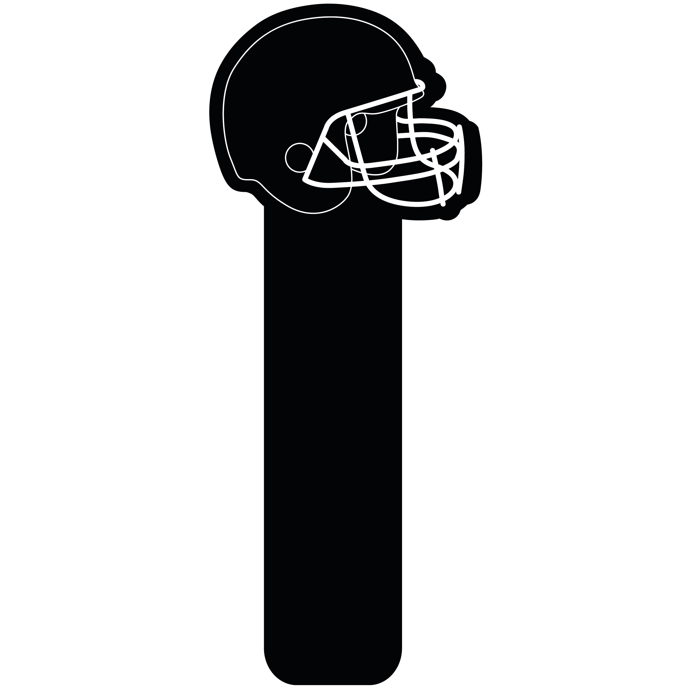 Football Helmet Stick Waver 16