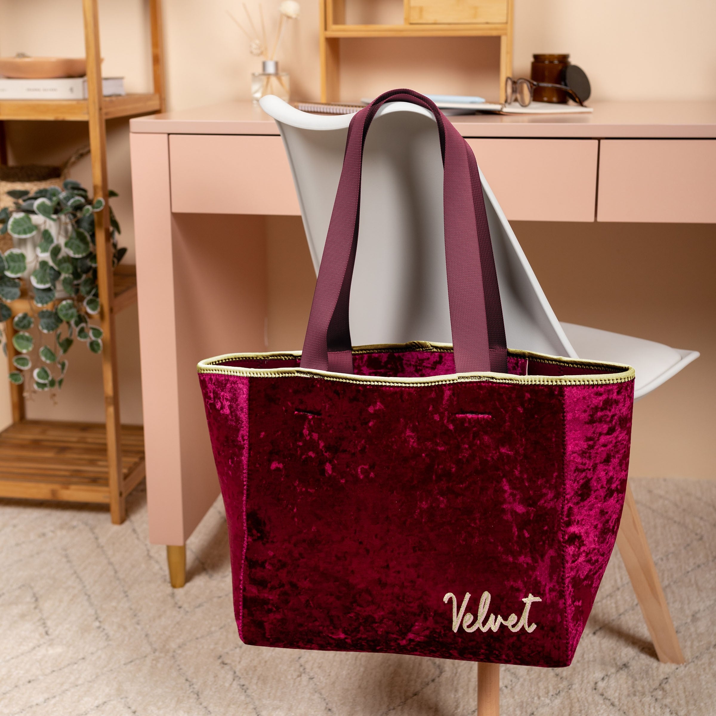 ALL DAY TOTE - VELVET NEOPRENE - MEDIUM