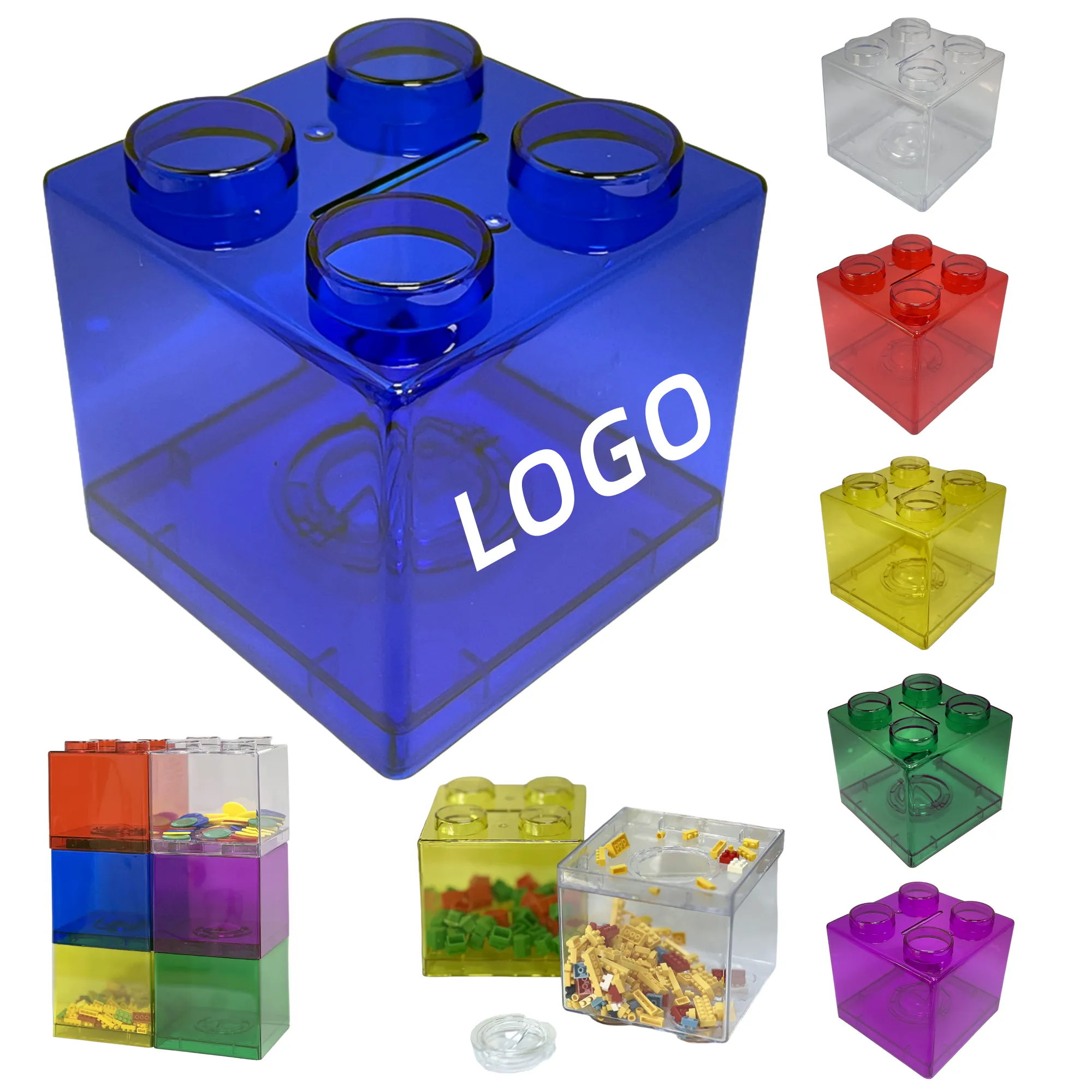 Building Block Shaped Piggy Bank 2
