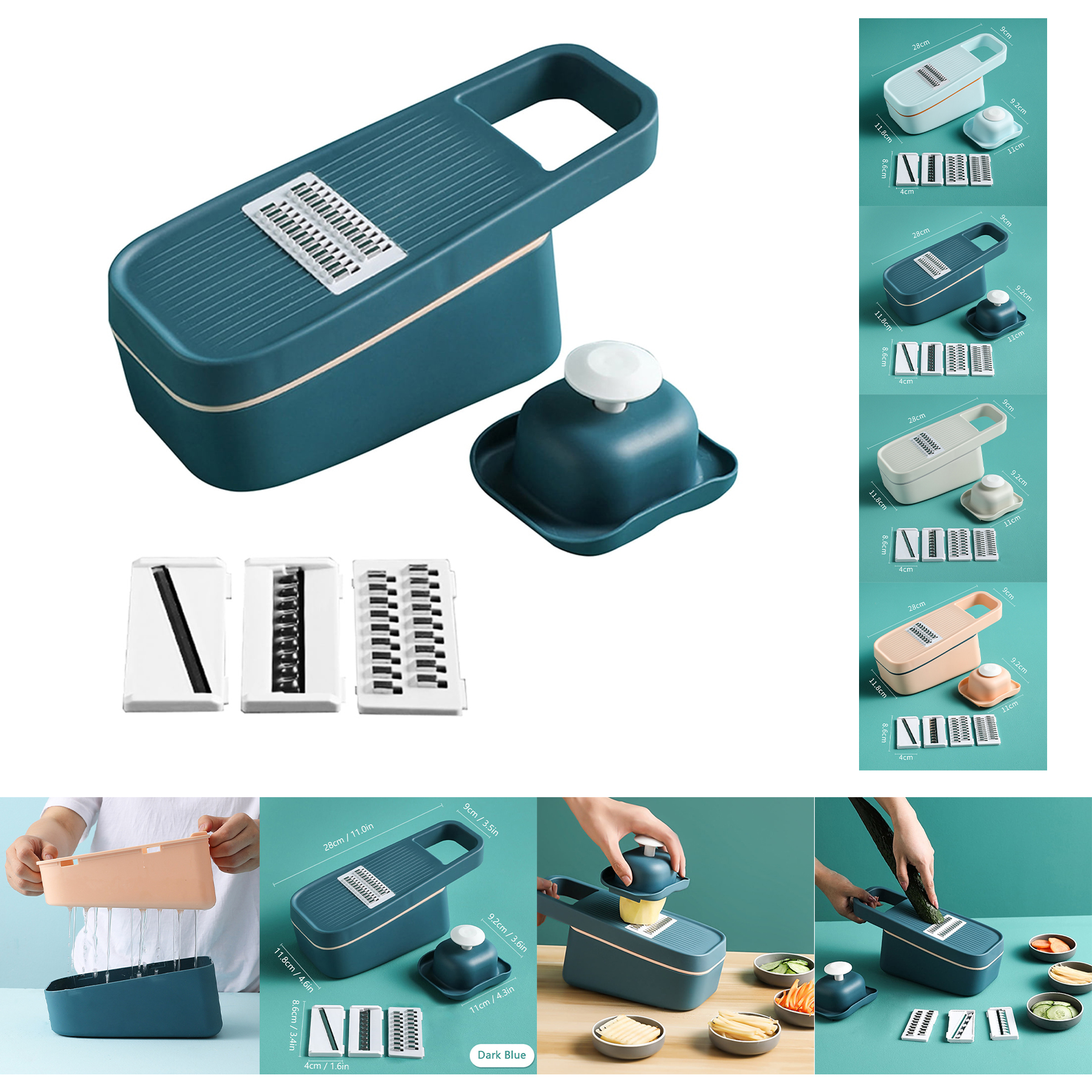 3-In-1 Multifunctional Vegetable Slicer 2