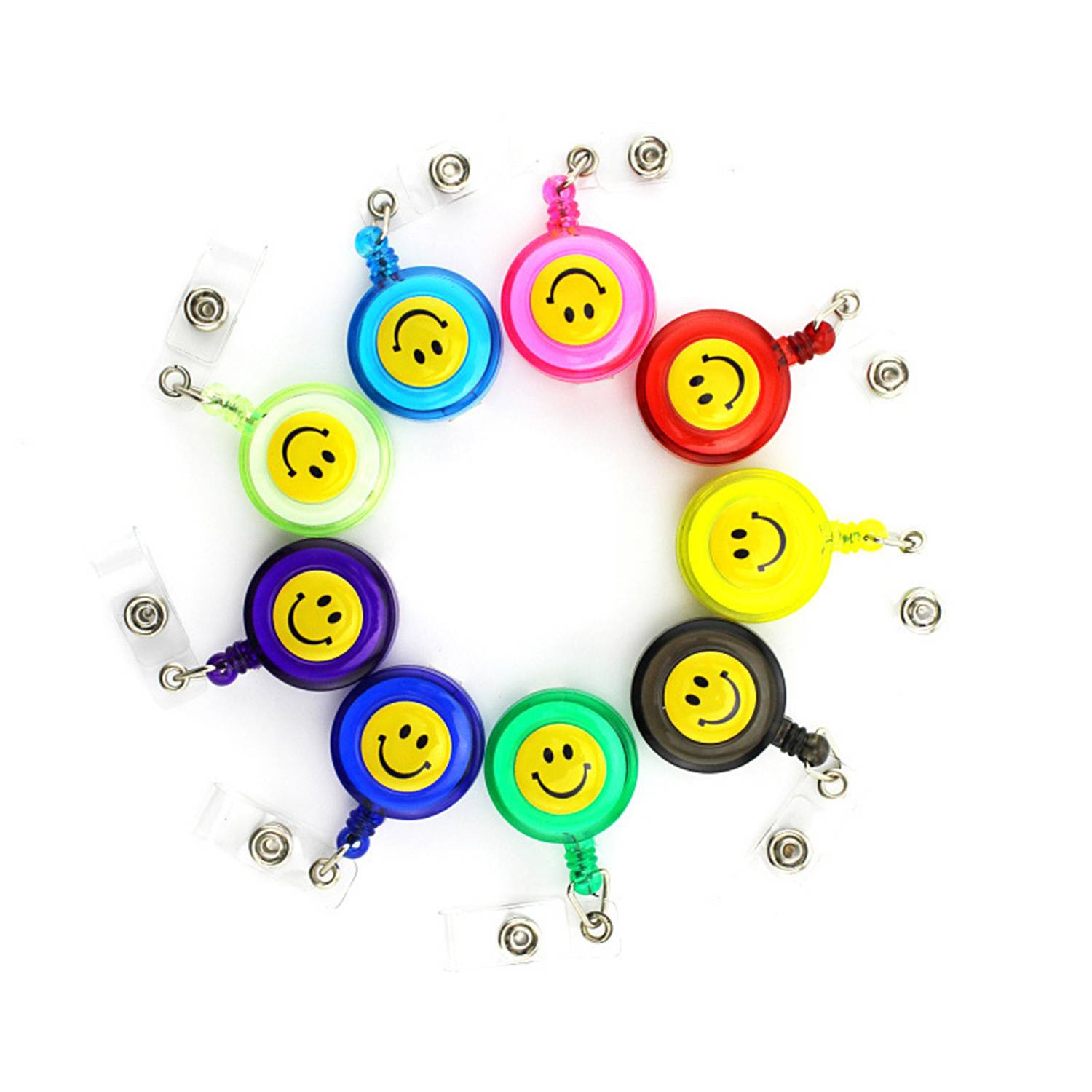 Round Retractable Badge Reel 1