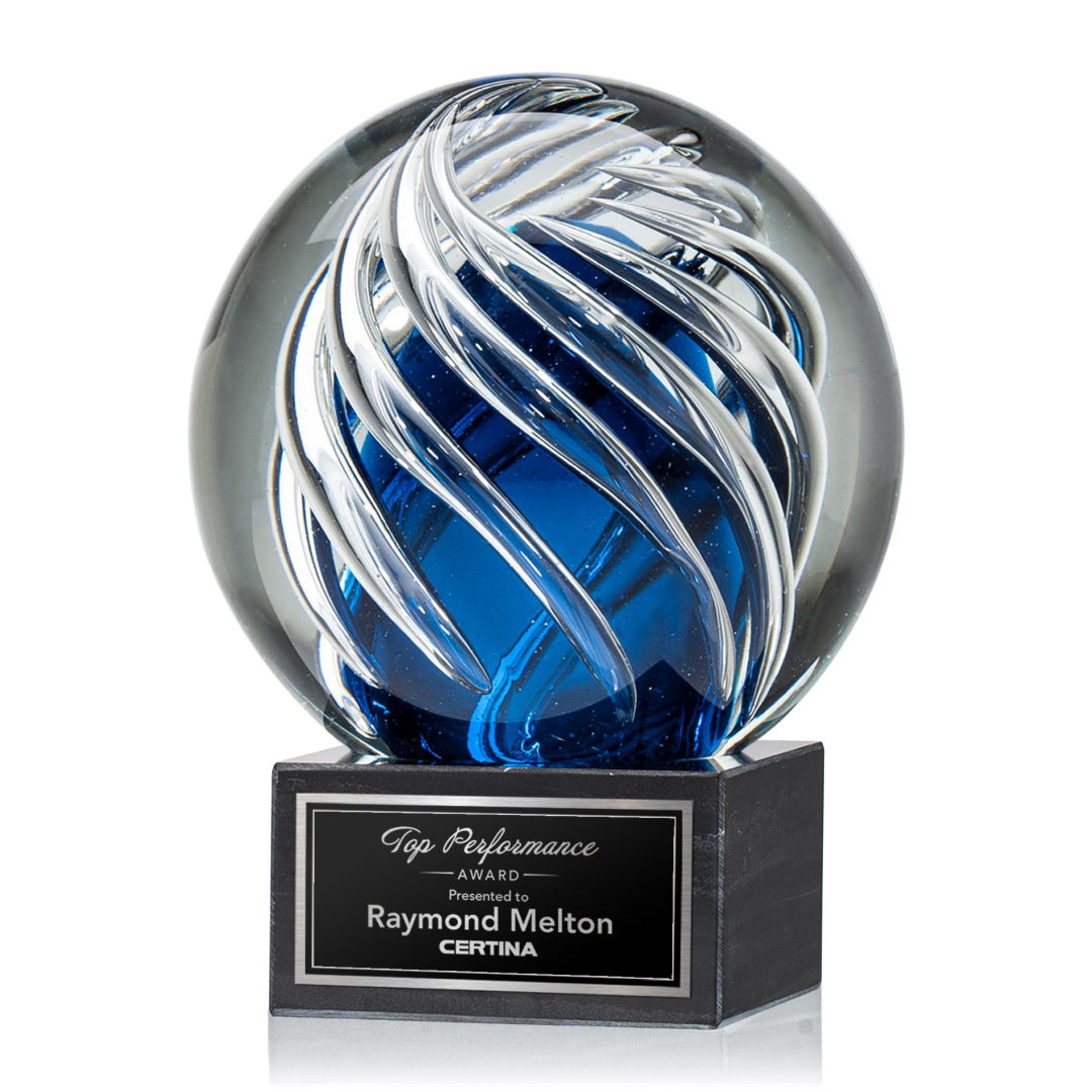 Genista Award on Square Marble Base 10
