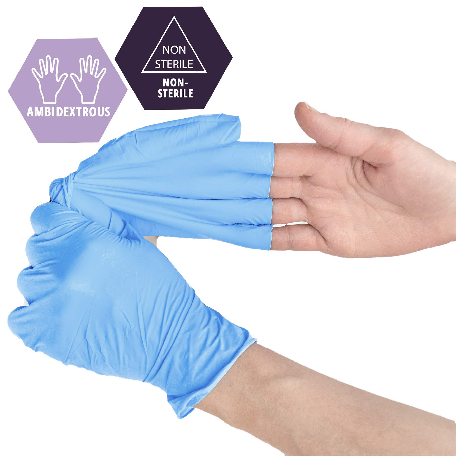 Powder-Free Nitrile Exam Gloves 1