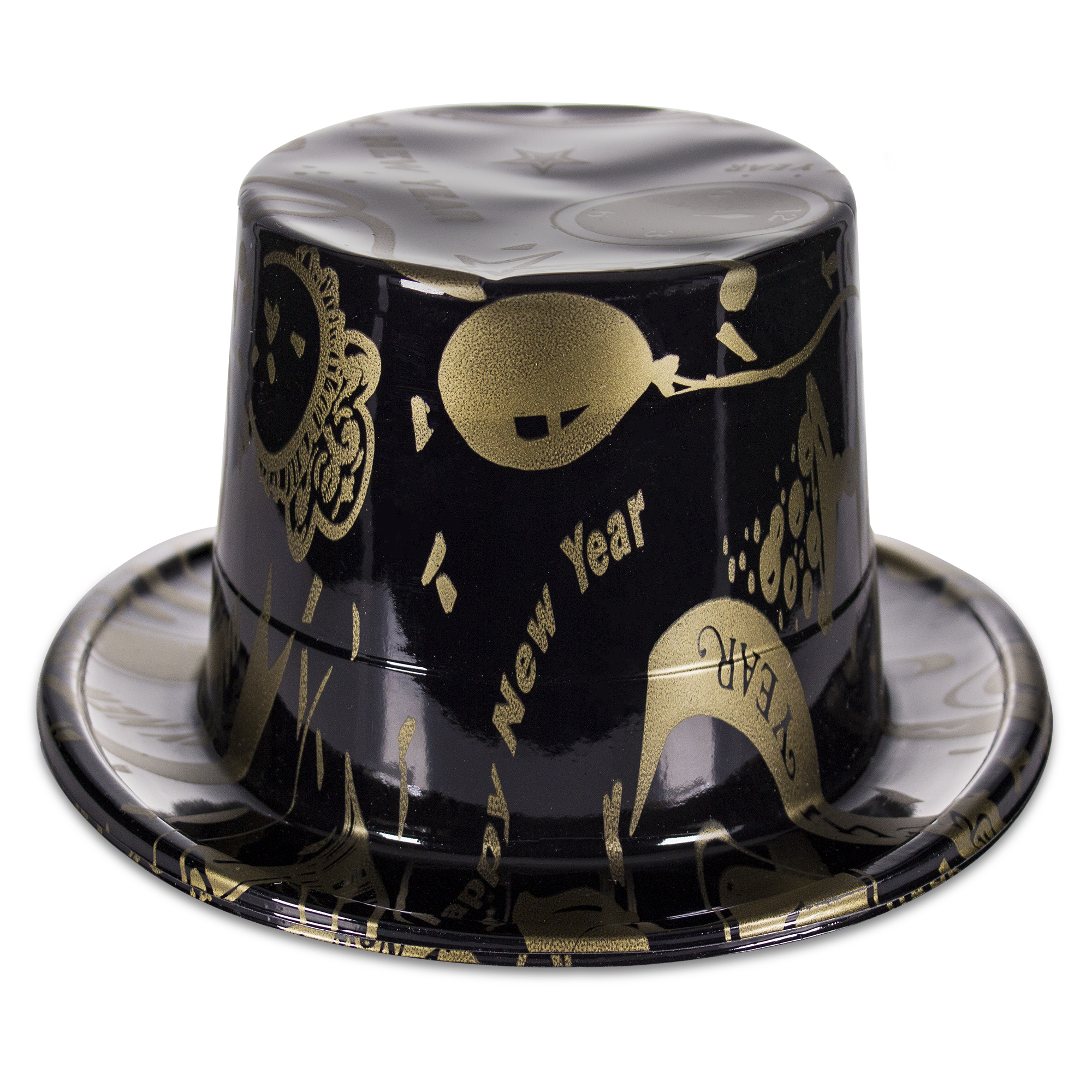 Ebony and Gold New Year's Eve Party Kit for 50 3