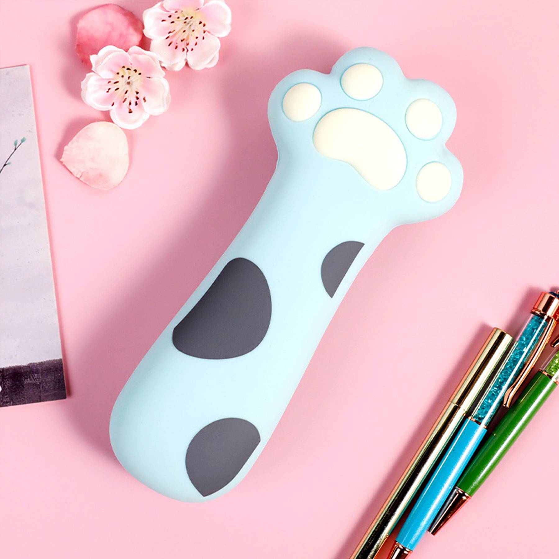 Cat's claw silicone stationery bag pencil-case 4
