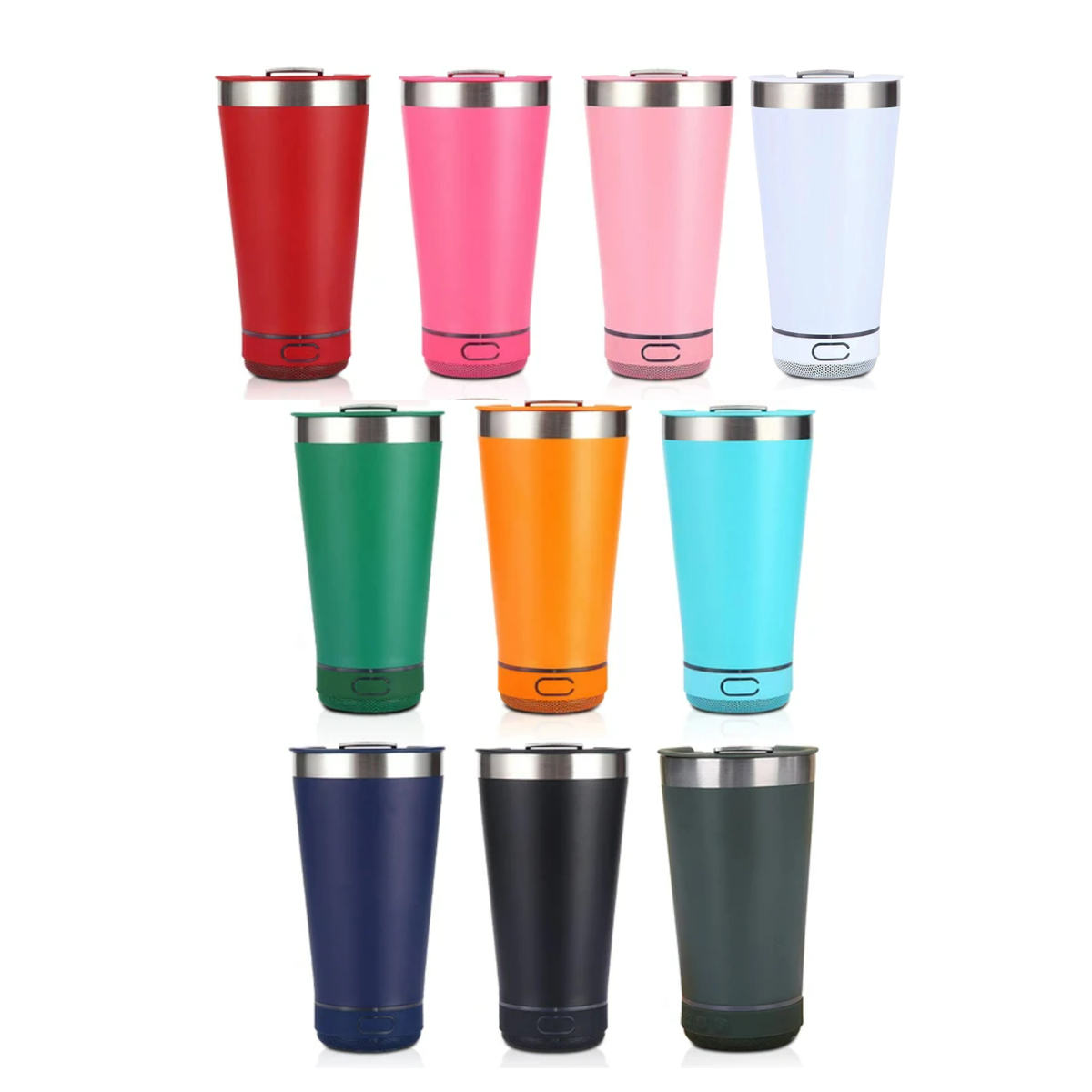 16Oz Insulated Tumbler with Integrated Wireless Speaker 2