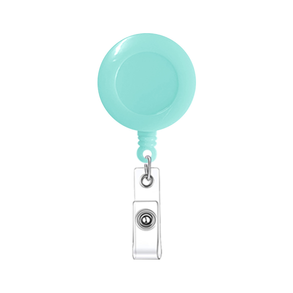 Round Retractable Badge Holder W/ Clip 13