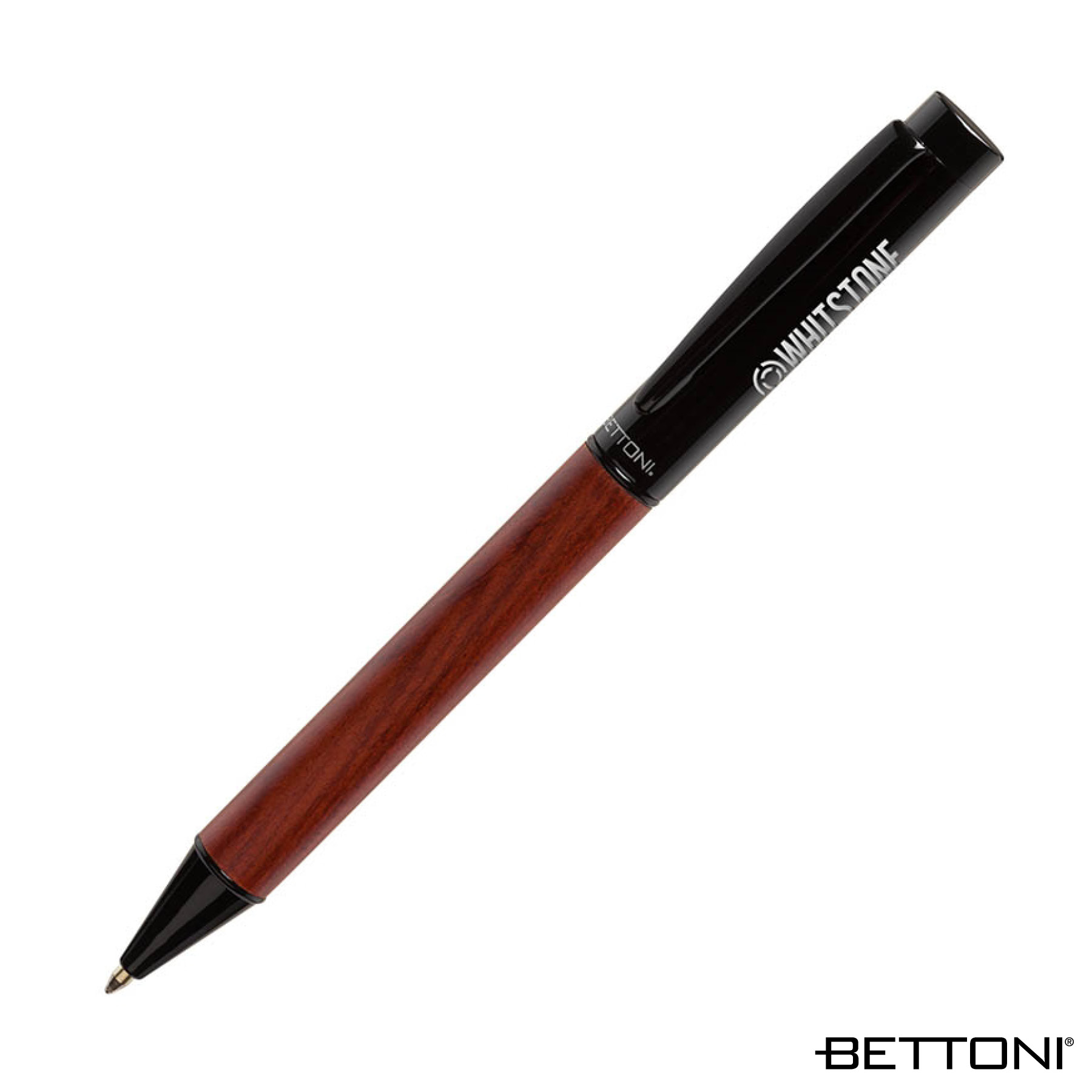 Bettoni®  Alicante Ballpoint Pen w/ Wood Barrel 11