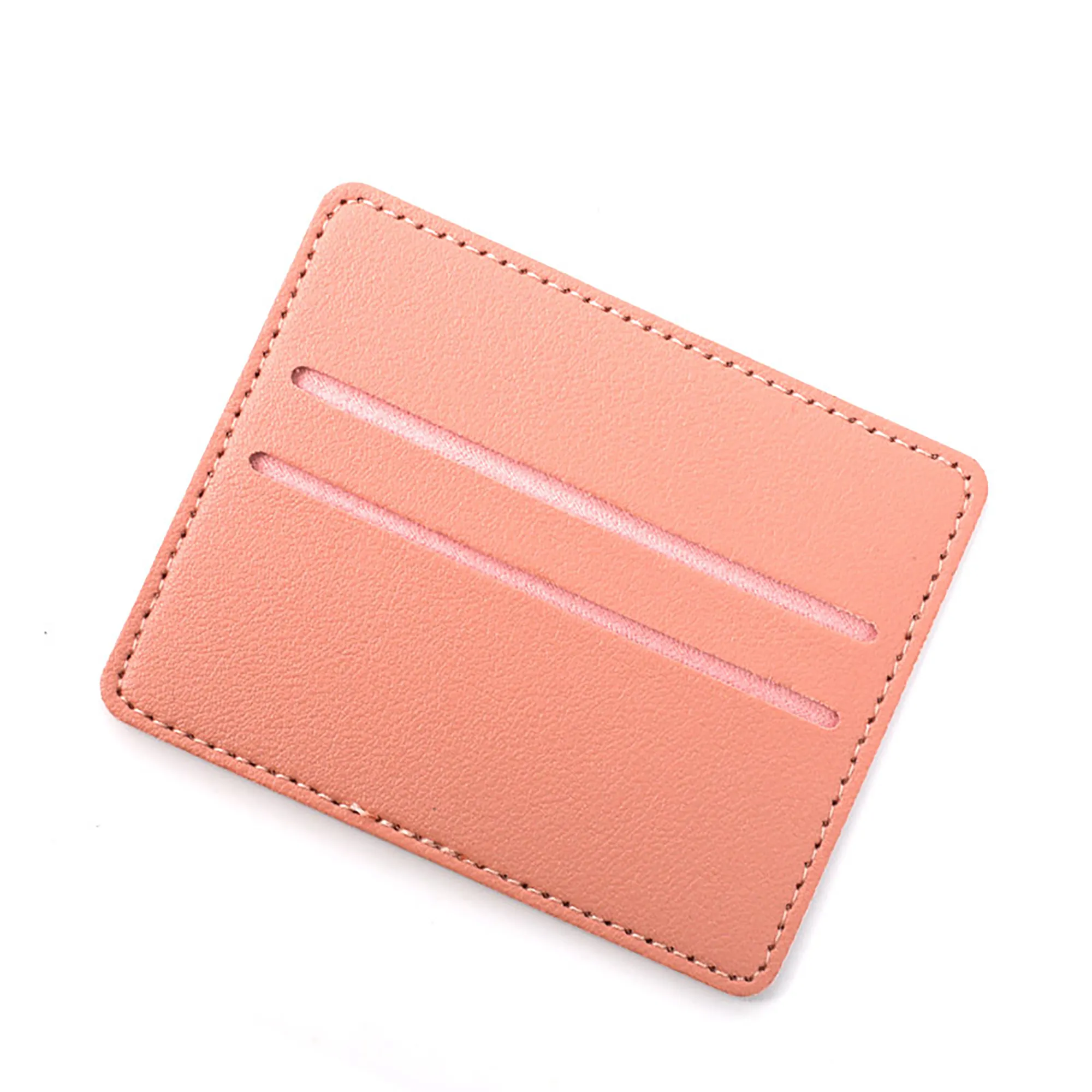 Mini Slim PU Leather Credit Card Holder 6