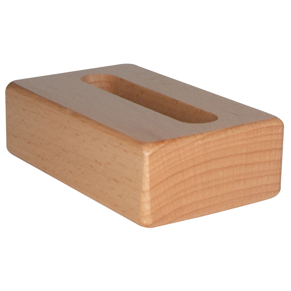 Wooden Block Phone Holder 3
