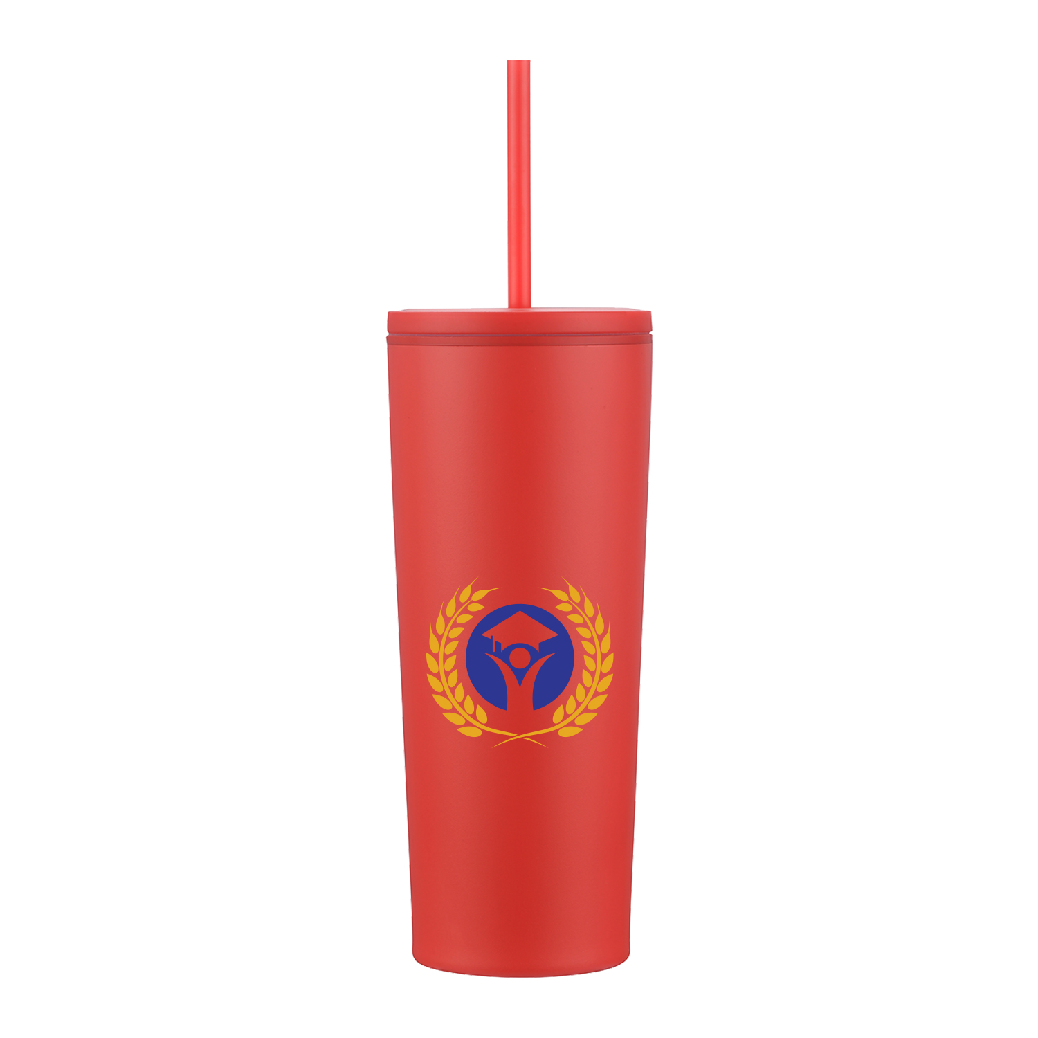 EcoSip 24oz Double Wall Tumbler with Leak-Proof Straw 20