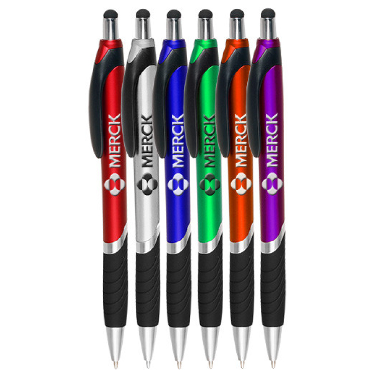 Plastic Pen with Screen Touch Stylus 2