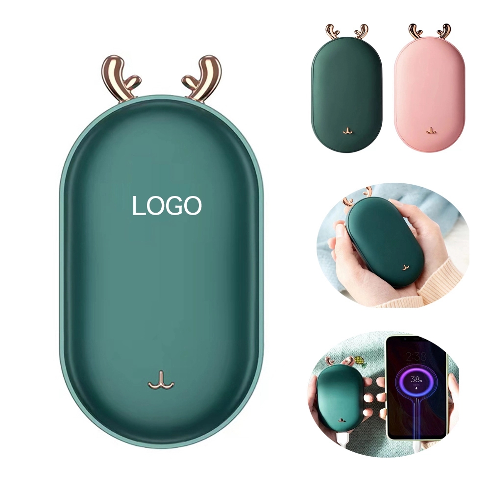 2 In 1 Portable Rechargeable Hand Warmers 2