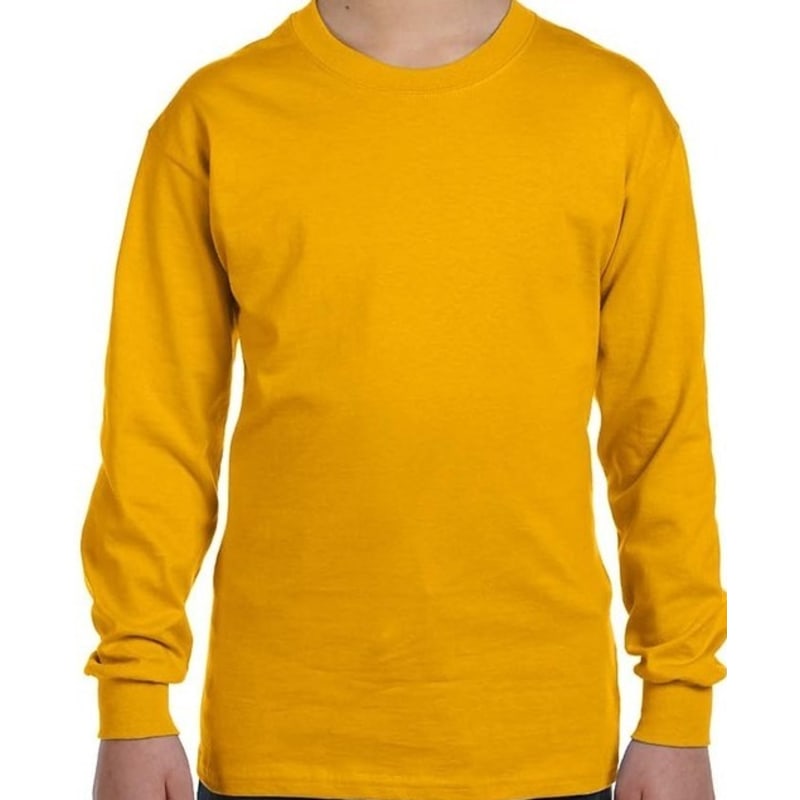 Gildan Heavy Cotton™ Youth 5.3 Oz. Long-Sleeve T-Shirt 10