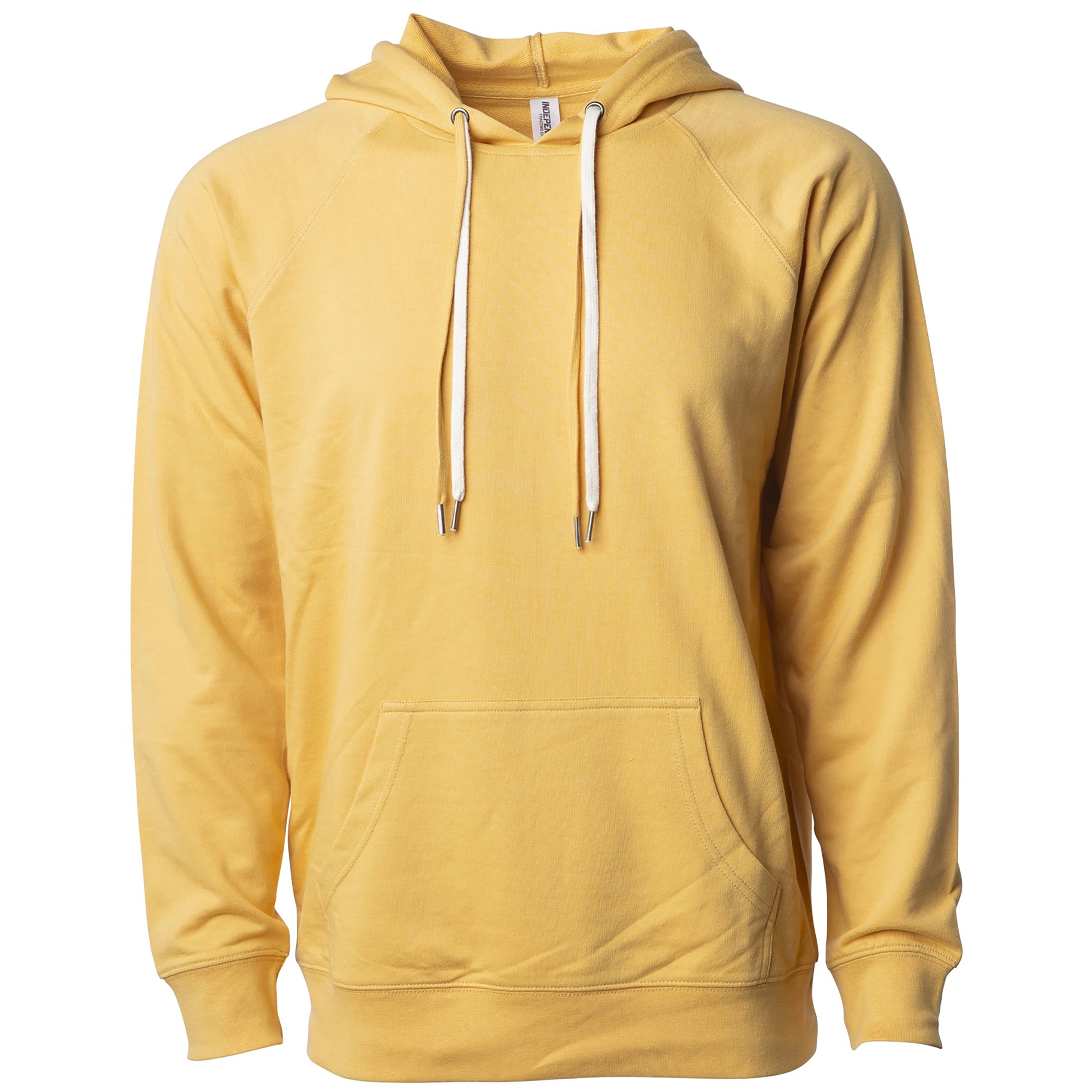 Unisex Lightweight Loopback Terry Hooded Pullover 22