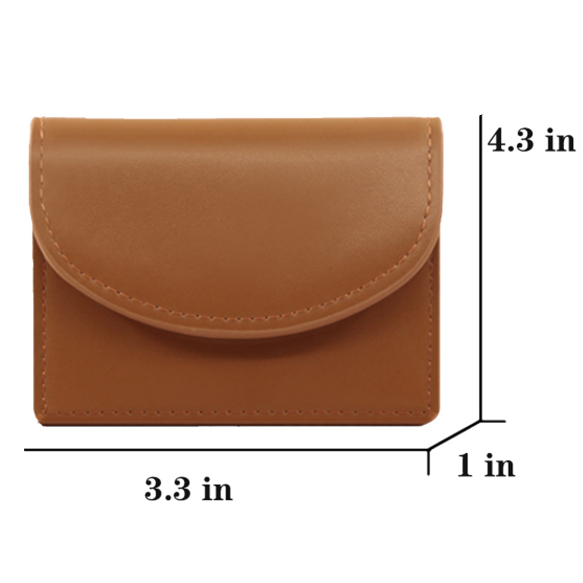 PU Portable Coin Purse With Card Slots 3