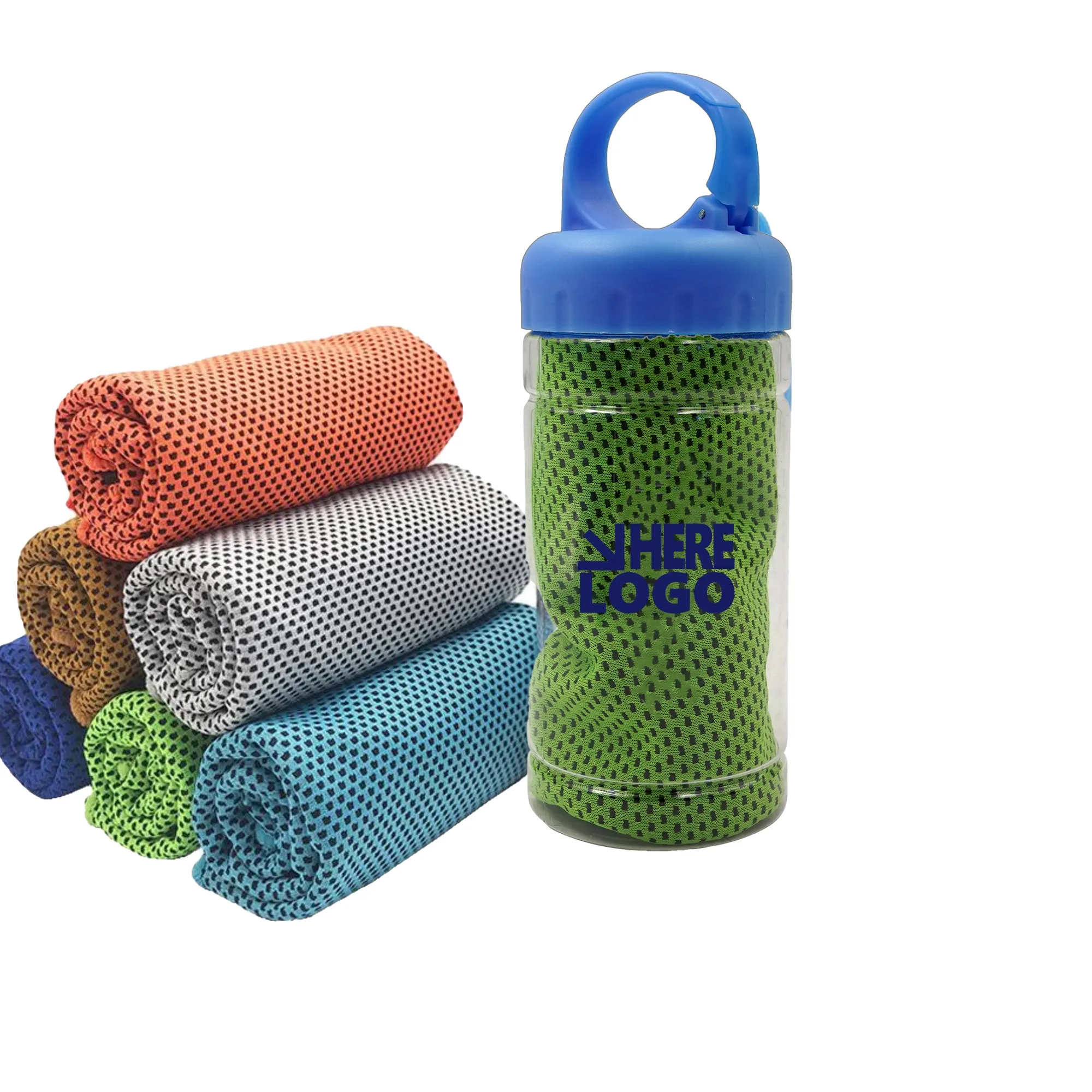 Mountaineering Bottled Cold Sports Towel MOQ 100PCS 7