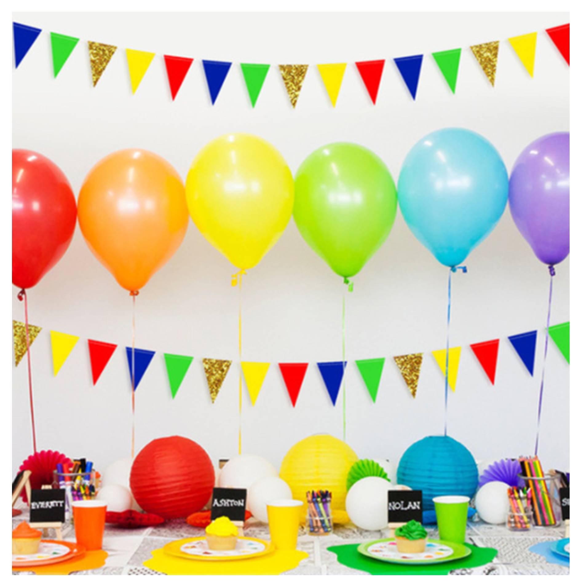 Custom Party Decoration Bunting Pennant 3