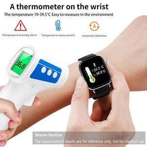 Fitness Bracelet Tracker With Body Temperature Sensor 19