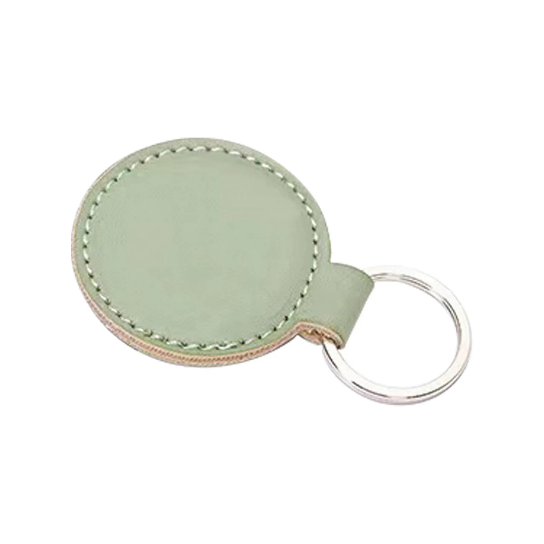 Simulated Leather Circular Key Chain 9