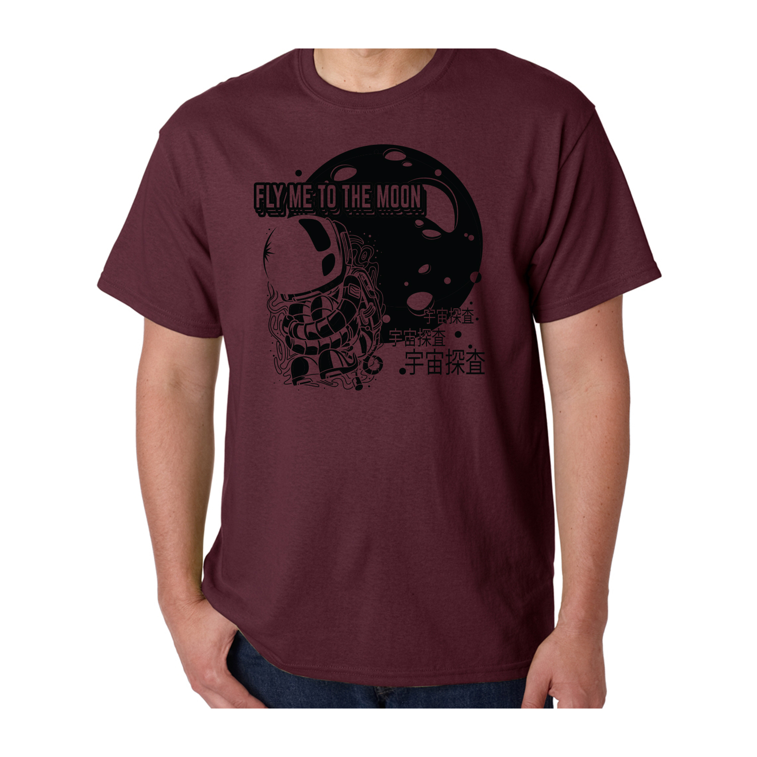 Gildan™ 5.3 oz Cotton Pre-Shrunk T-Shirt (1 Color Imprint) 68