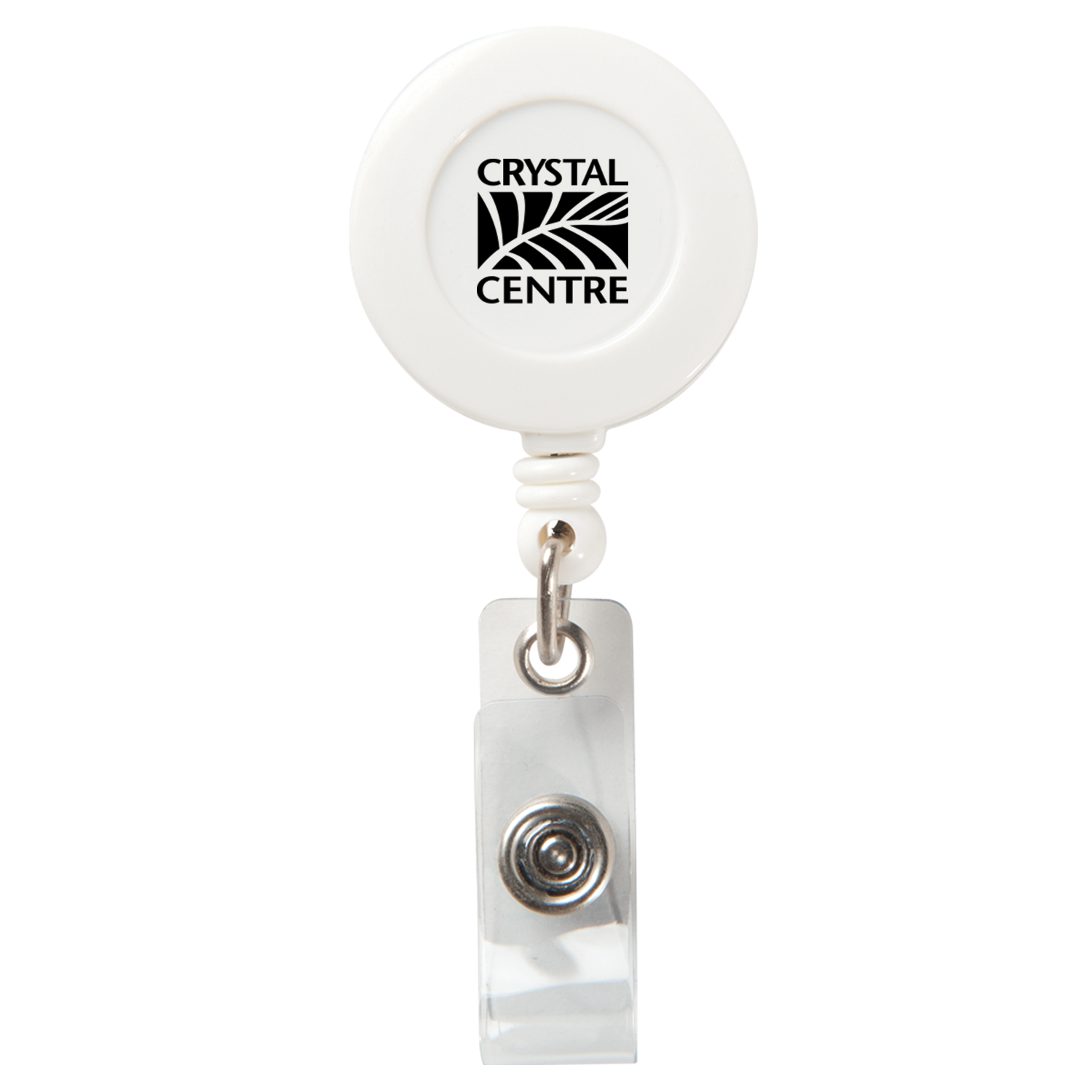 Round Badge Reel w/Alligator Clip 4