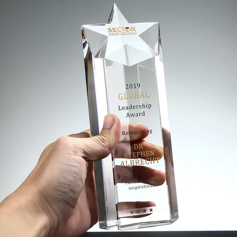 Crystal Star Pillar Award 3