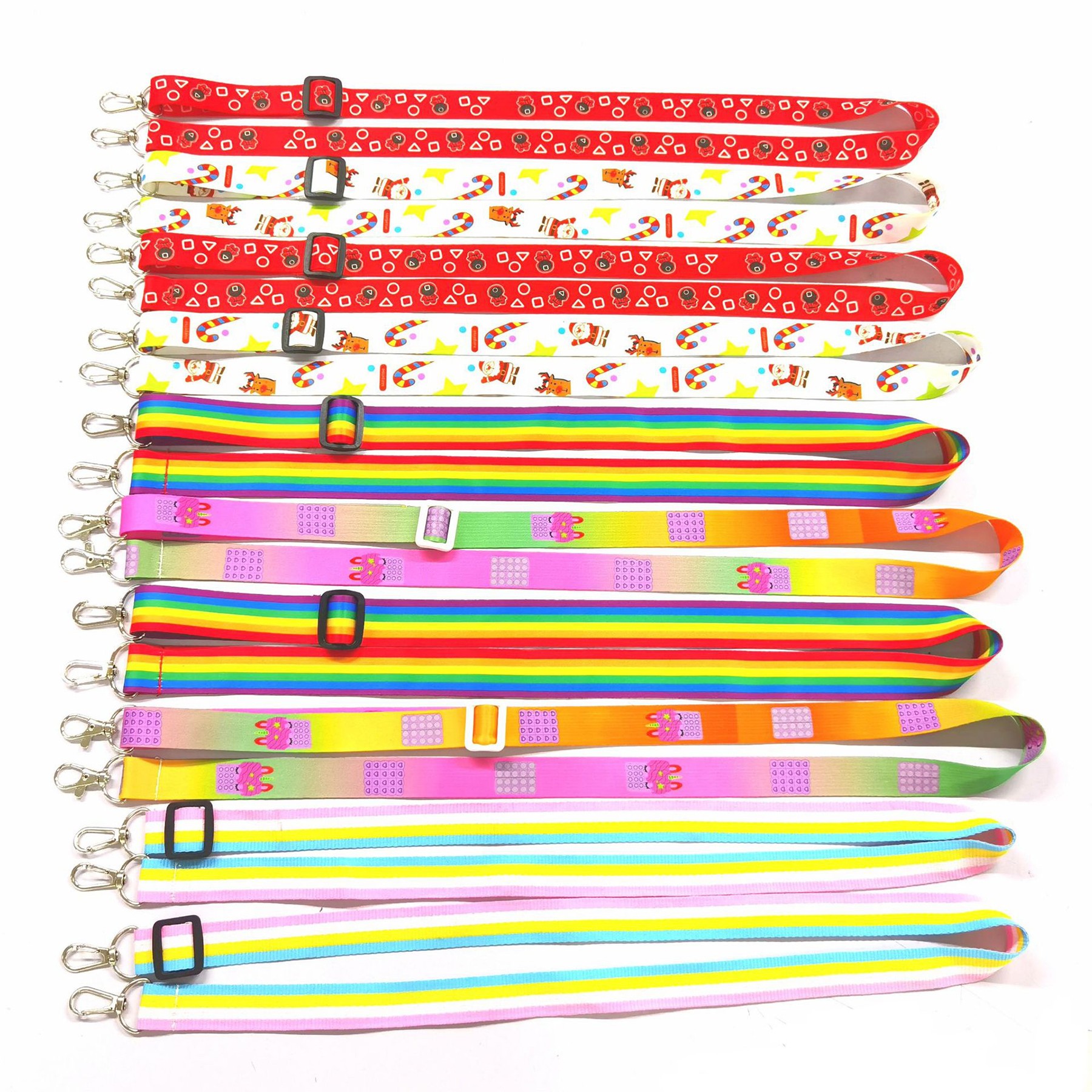 Custom Double Open Ended Imprint Lanyard 2
