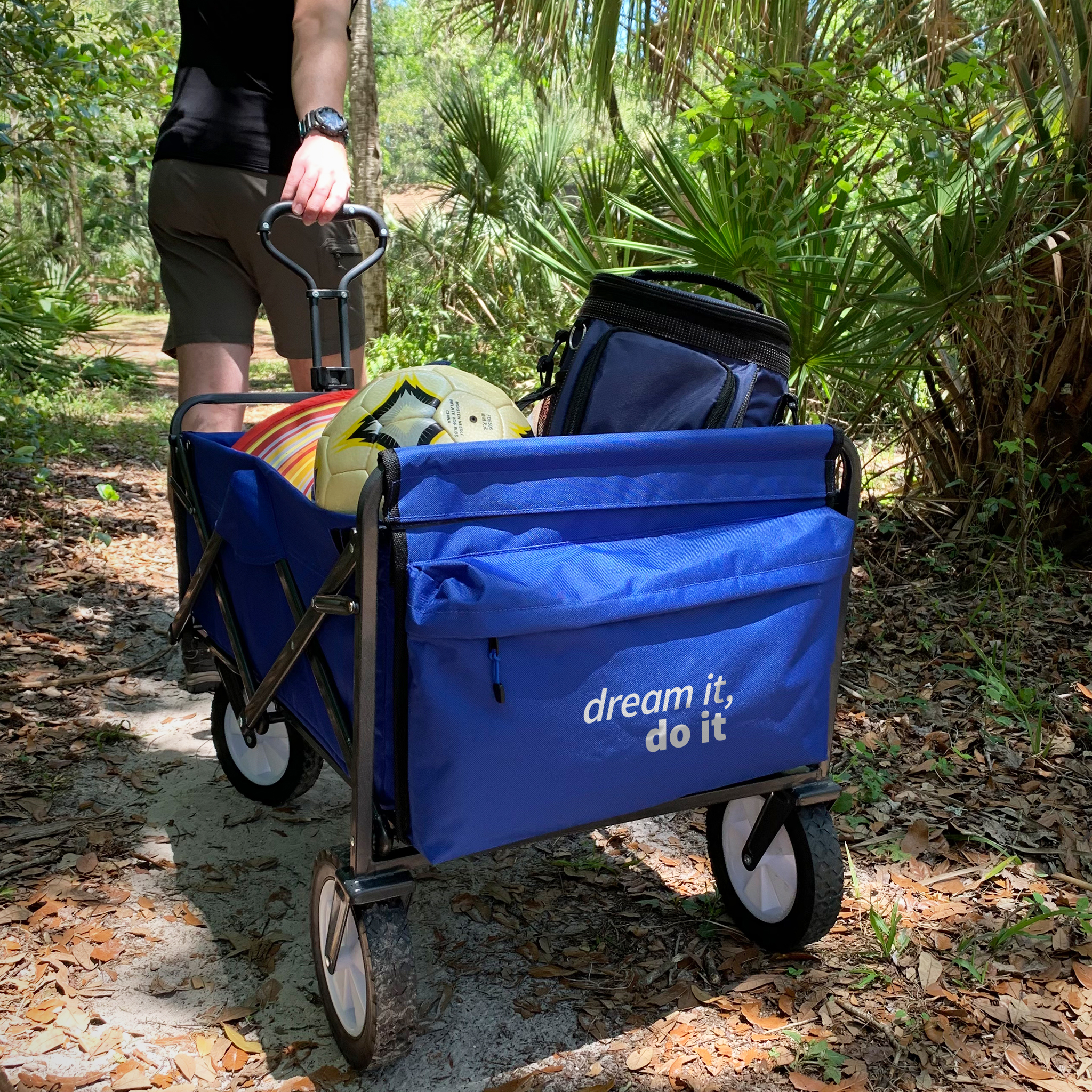 Koozie® Collapsible Folding Wagon 25