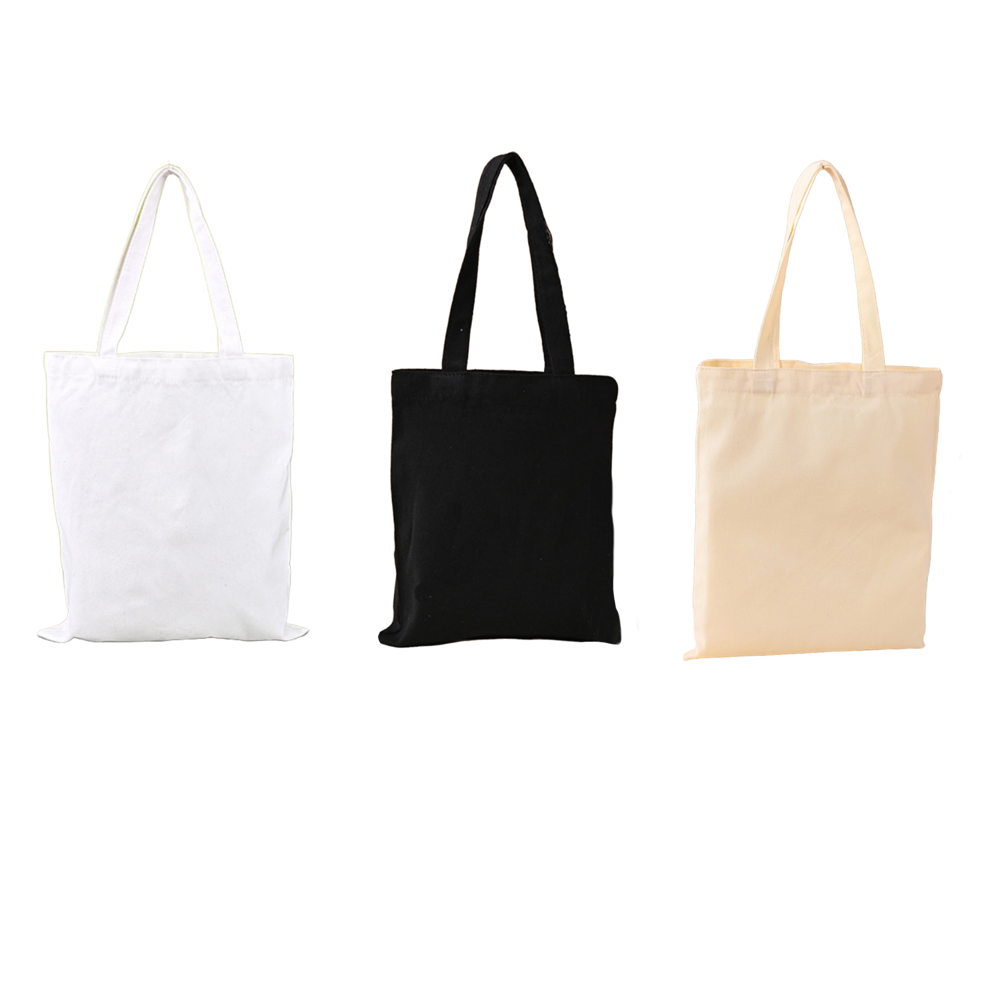 Full Color Reusable Canvas Grocery Tote Bags MOQ30 1