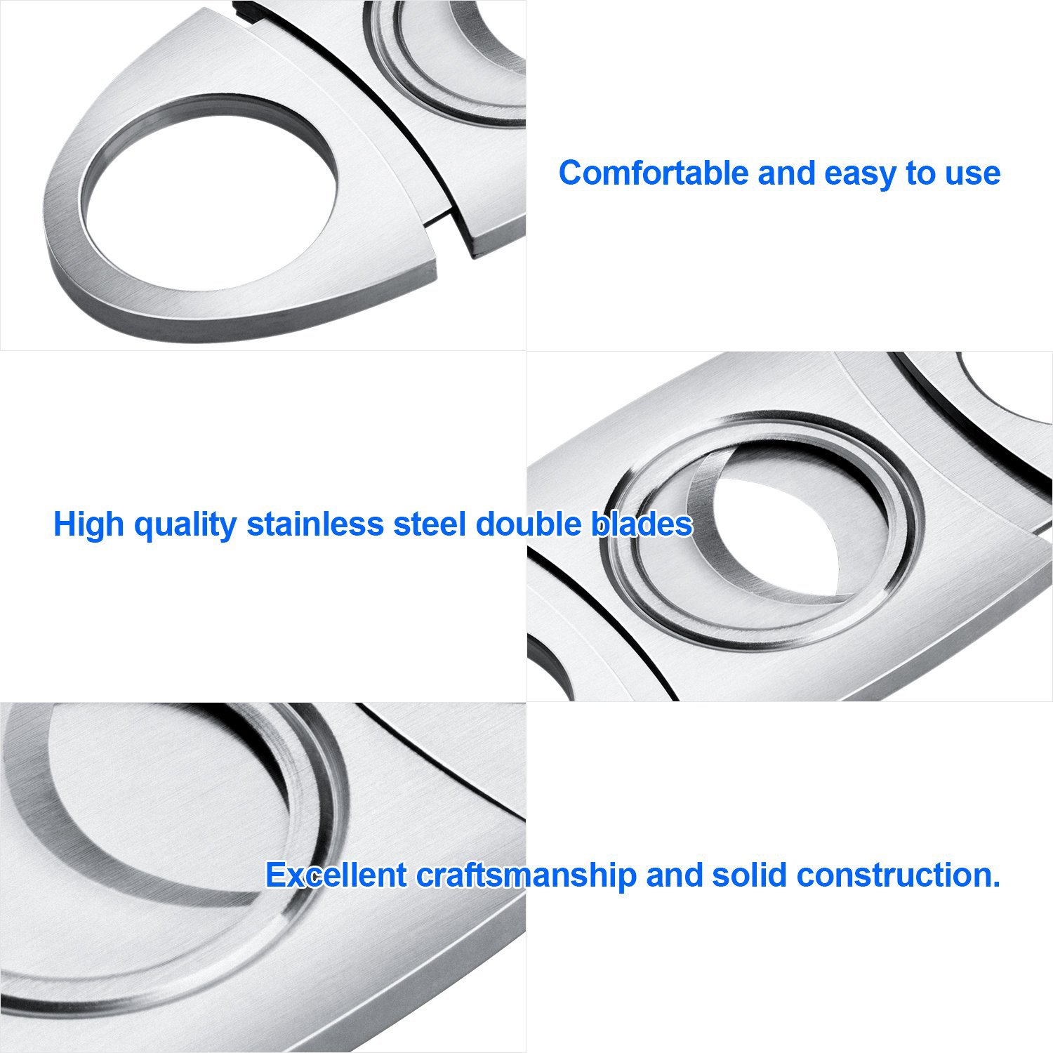 Stainless Steel Cigar Cutter 2