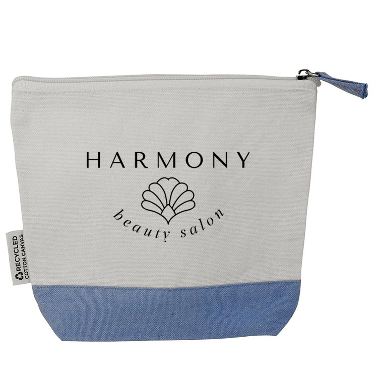 12oz. Rosewood Recycled Canvas Everyday Pouch 3