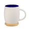 Hearth Ceramic Mug FSC®100% Wood Lid/Coaster 15oz 34