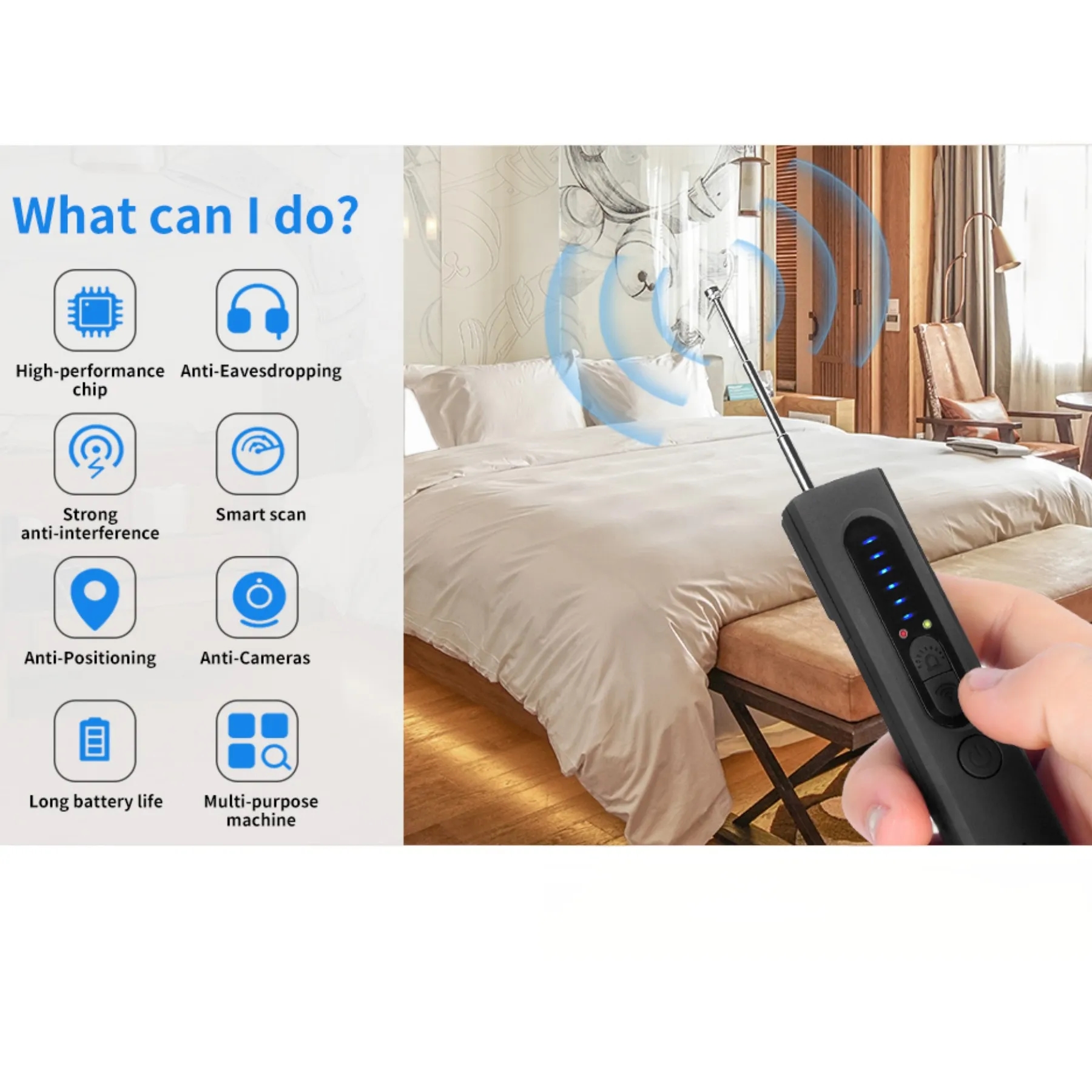 Hidden Camera Device GPS Bug Detector (T15) 2