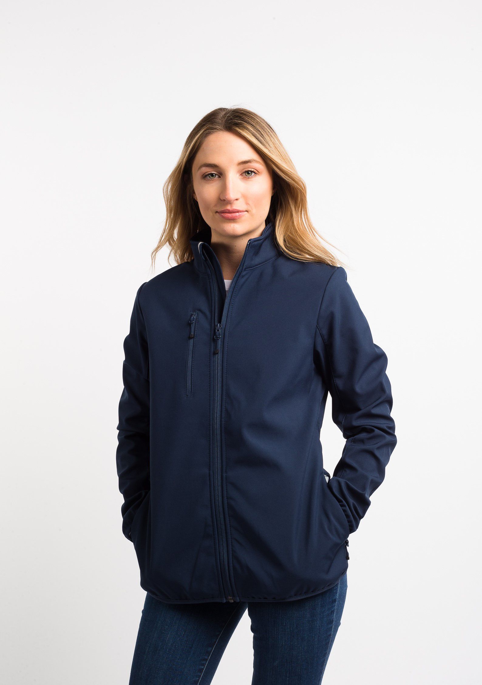 Clique Trail Recycled Stretch Softshell Womens Full Zip Jacket 6