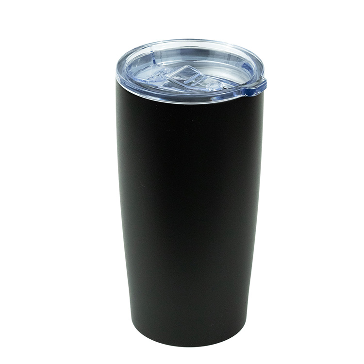 "COLUMBIA" 20 oz Powder Coated Double Wall Insulated Stainless Steel Tumbler 4