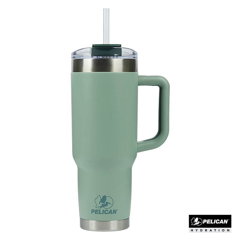 Pelican Porter™ 40 oz. Recycled Double Wall Stainless Steel Travel Tumbler 154