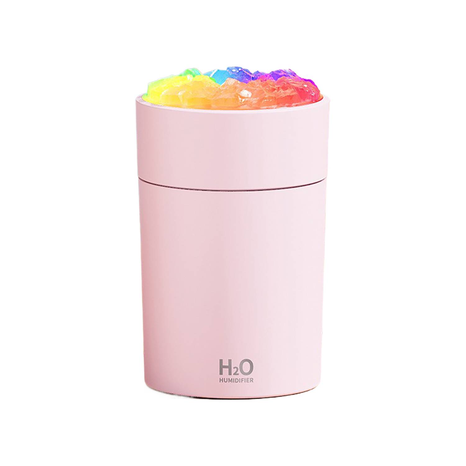 Compact 7.4Oz Usb Rechargeable Humidifier W/ Led Lights 5