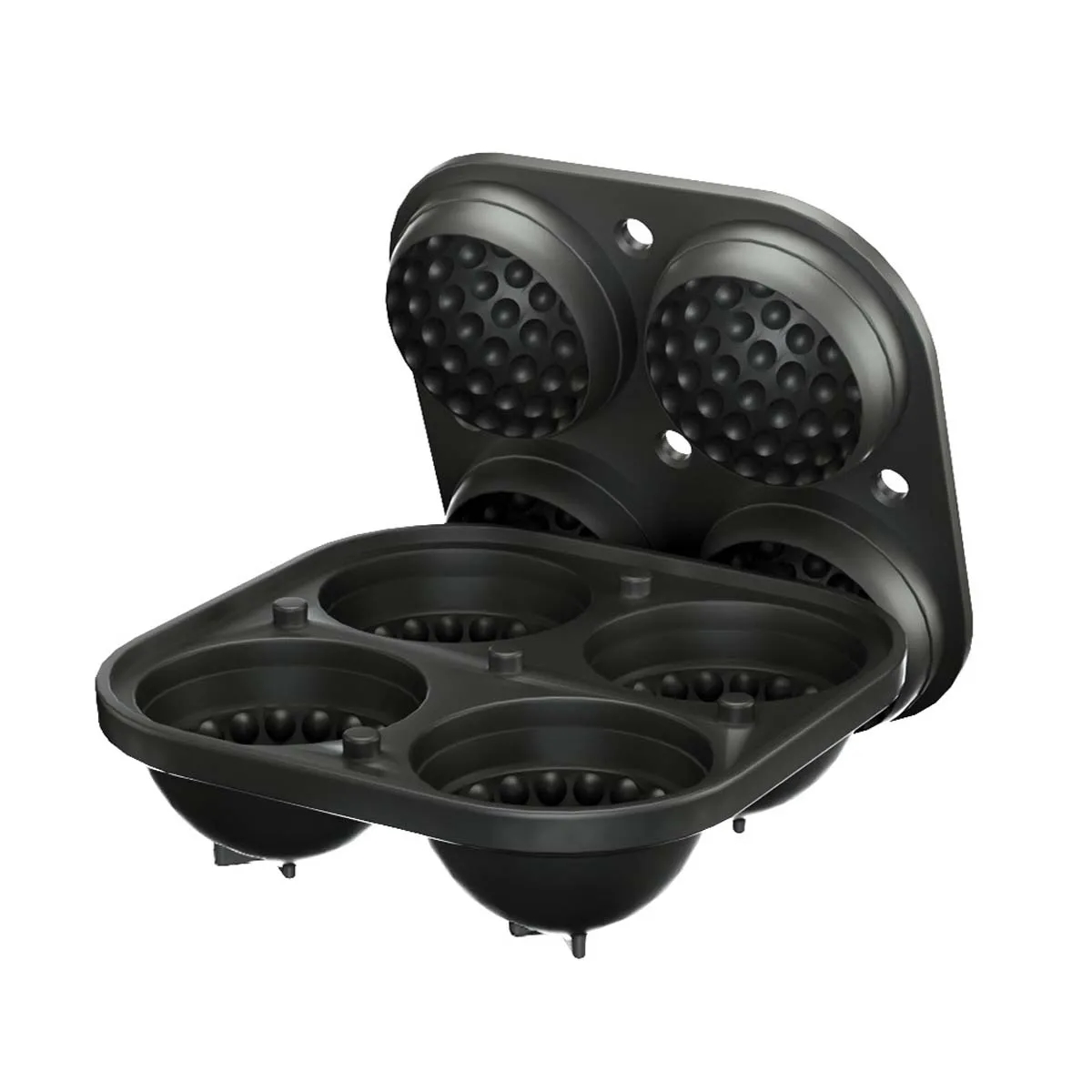 Golf Ball Shaped Ice Cube Tray 5
