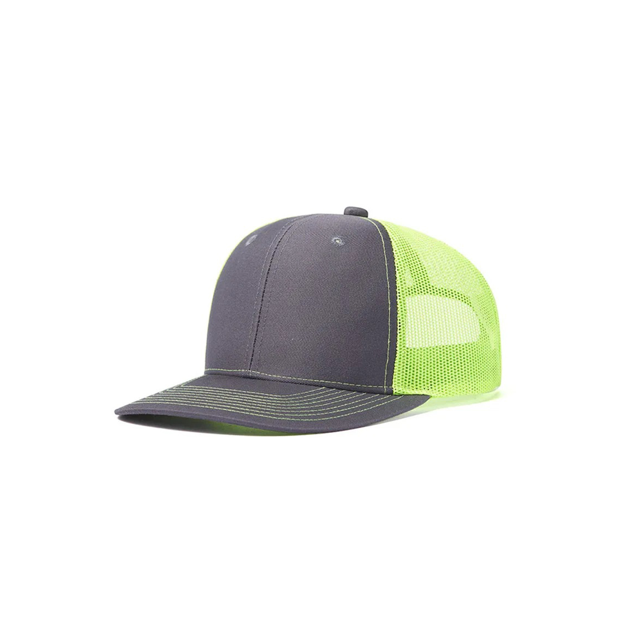 Brushed Cotton Mesh Trucker Cap Adjustable Fit 23